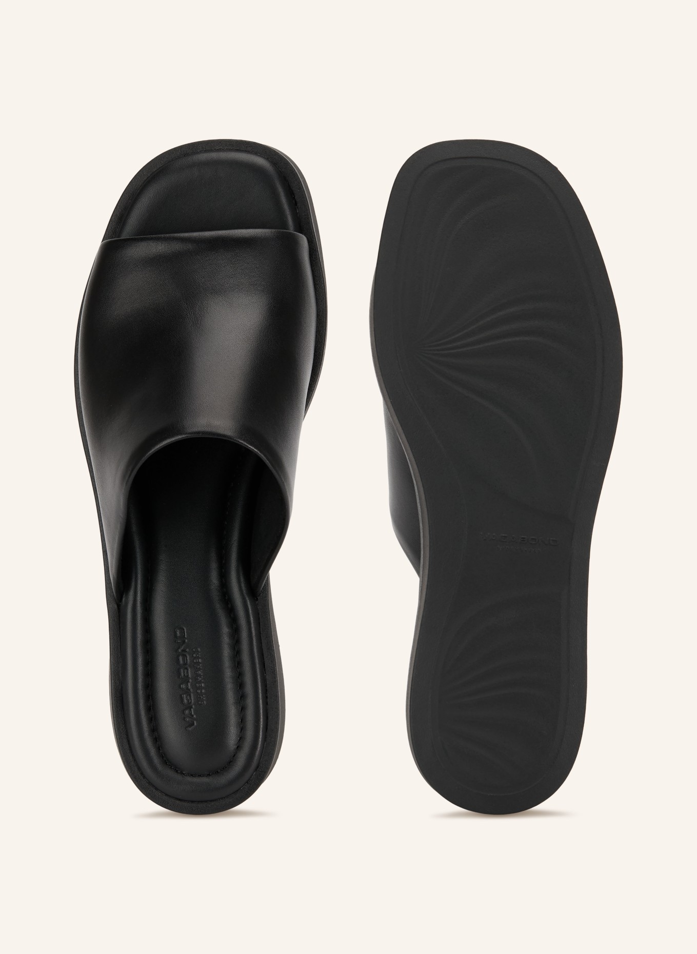 VAGABOND SHOEMAKERS DANYA mules: BLACK