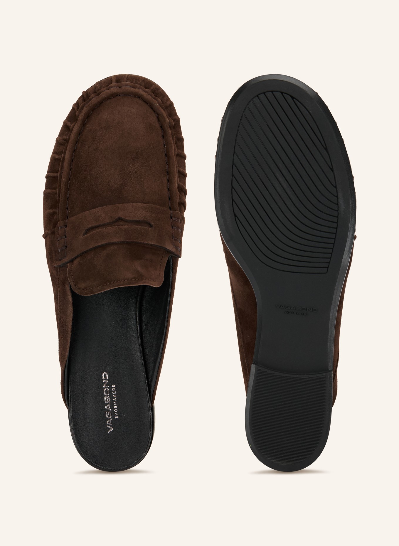 VAGABOND SHOEMAKERS ALEYA Mules: DARK BROWN