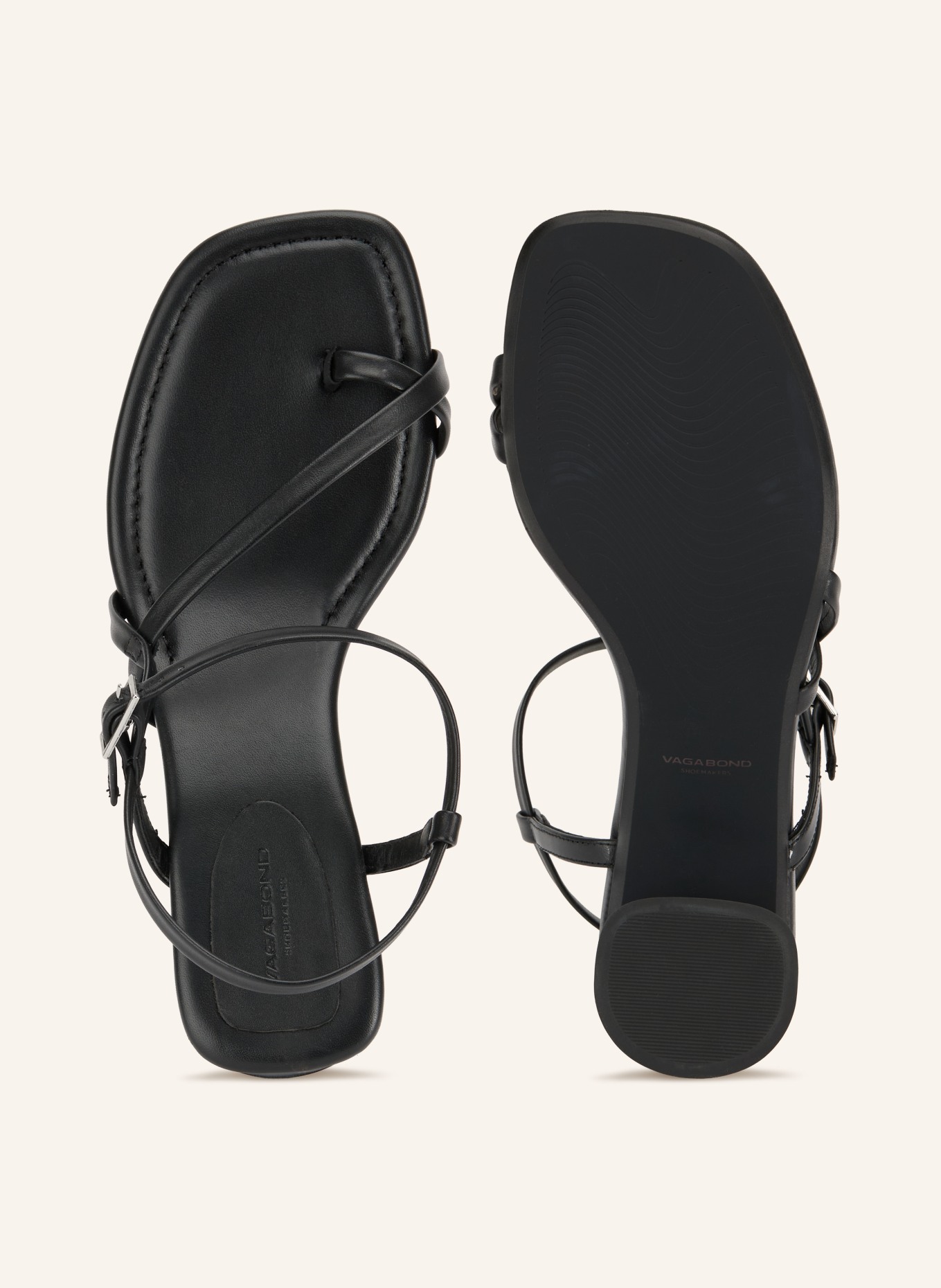 VAGABOND SHOEMAKERS Zehentrenner EVIE: SCHWARZ