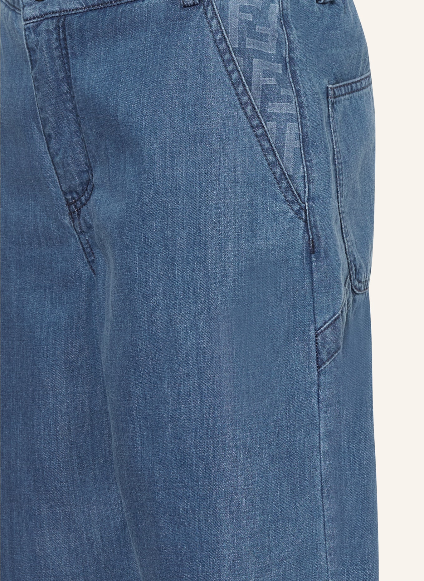 FENDI Jeans Bermuda shorts: F0QG0 DARK BLU