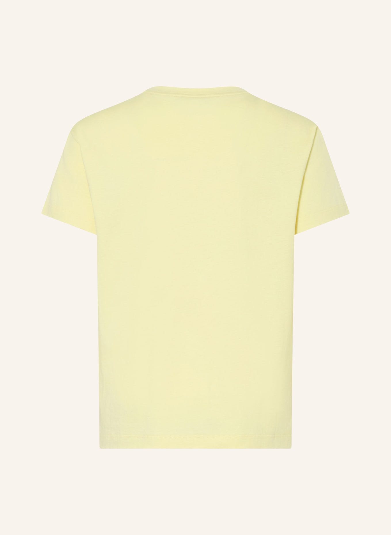 FENDI T-shirt: LIGHT YELLOW / WHITE