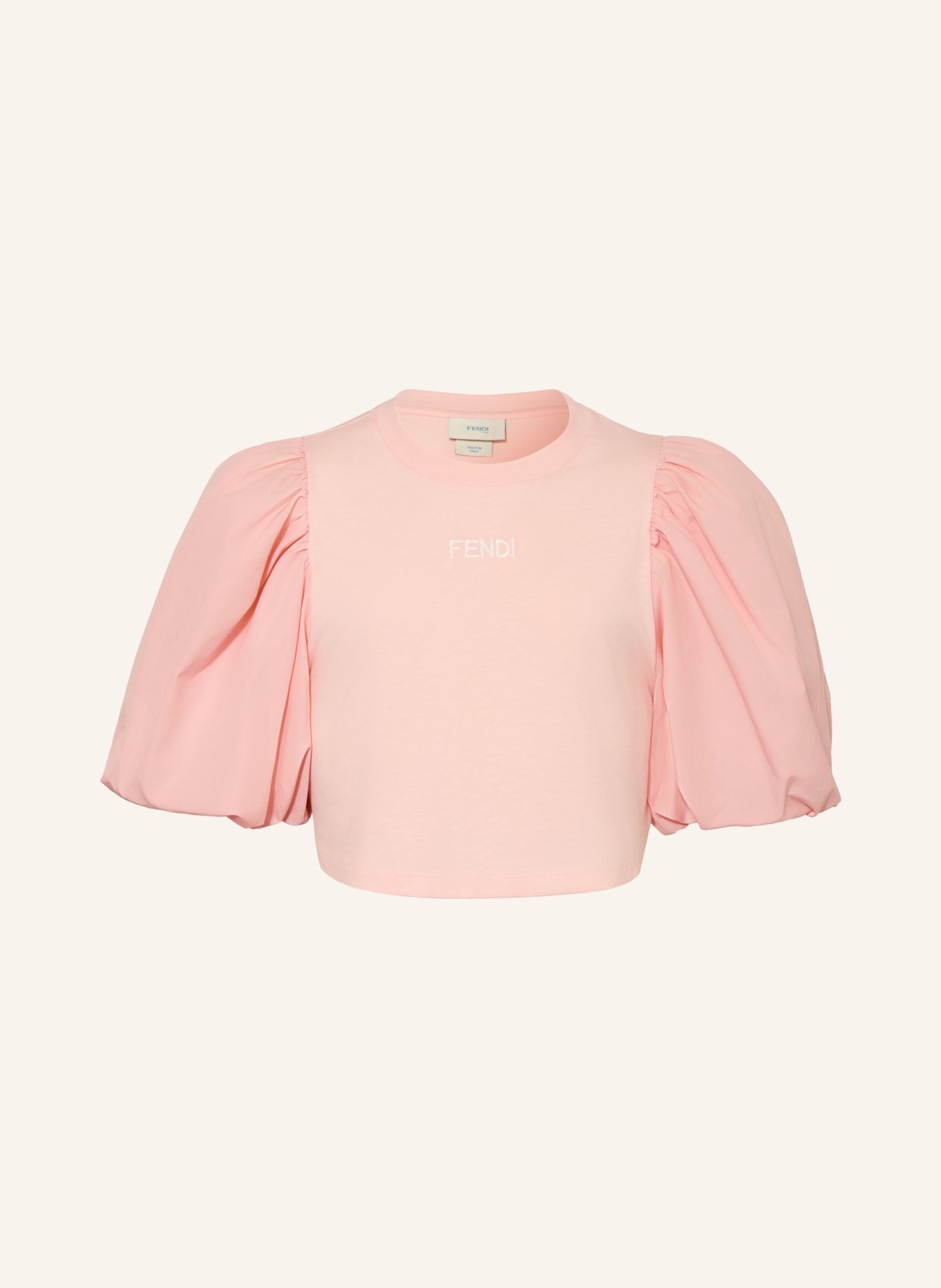 FENDI Blouse-style shirt in a mix of materials: ROSE