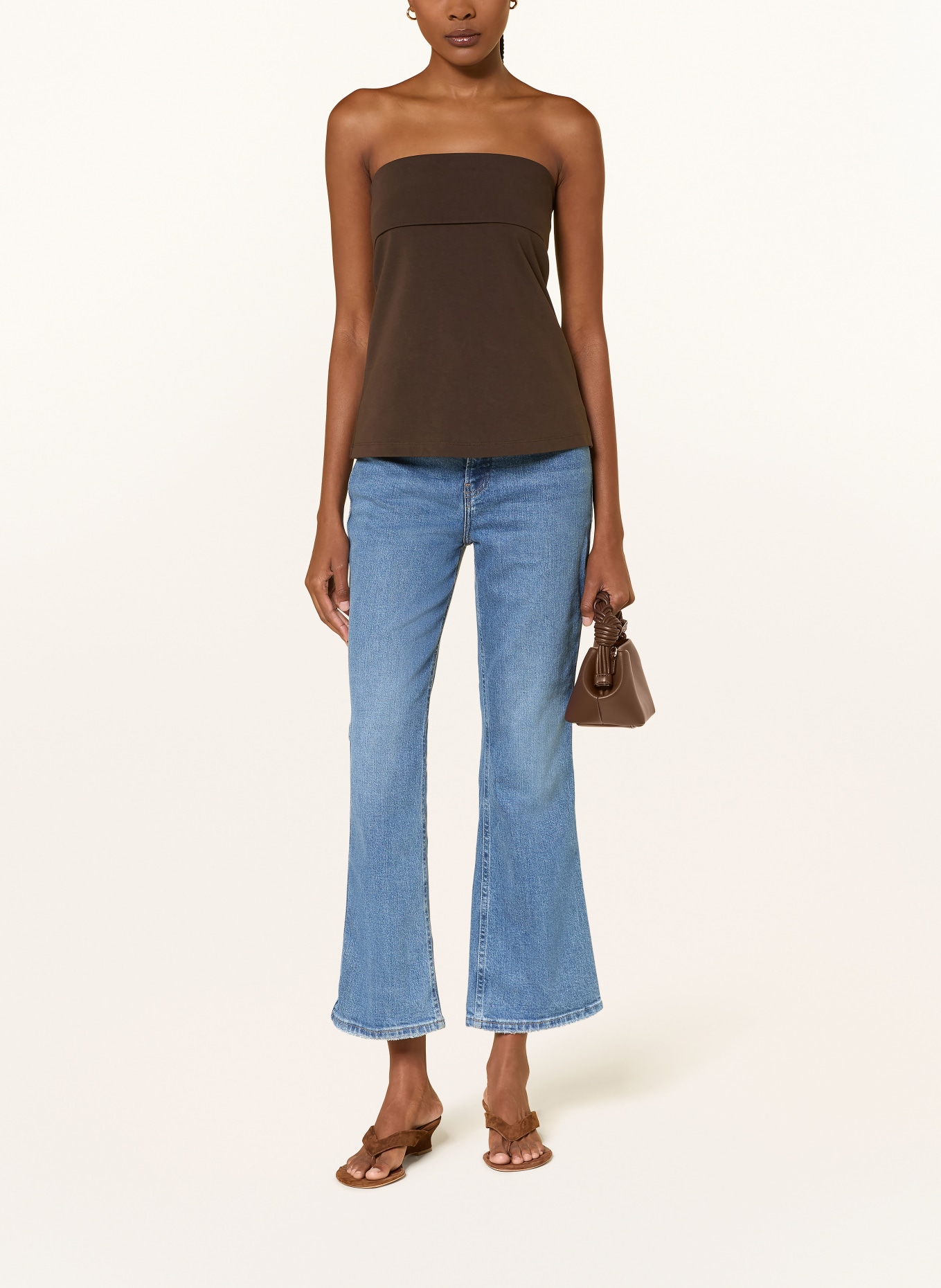 GOOD AMERICAN Flared Jeans GOOD STANDARD KICK: 1212 Indigo