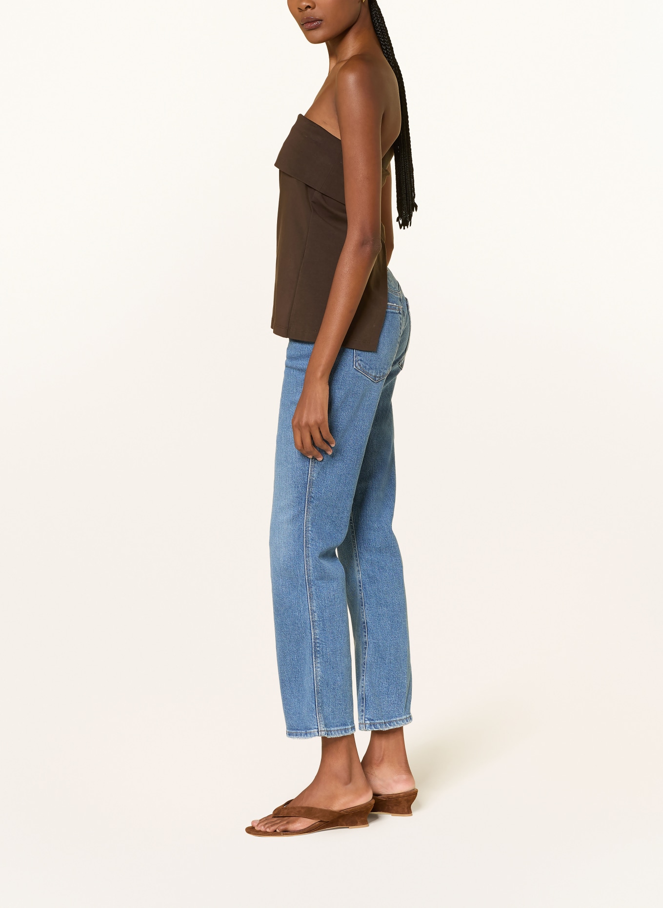 GOOD AMERICAN Flared Jeans GOOD STANDARD KICK: 1212 Indigo