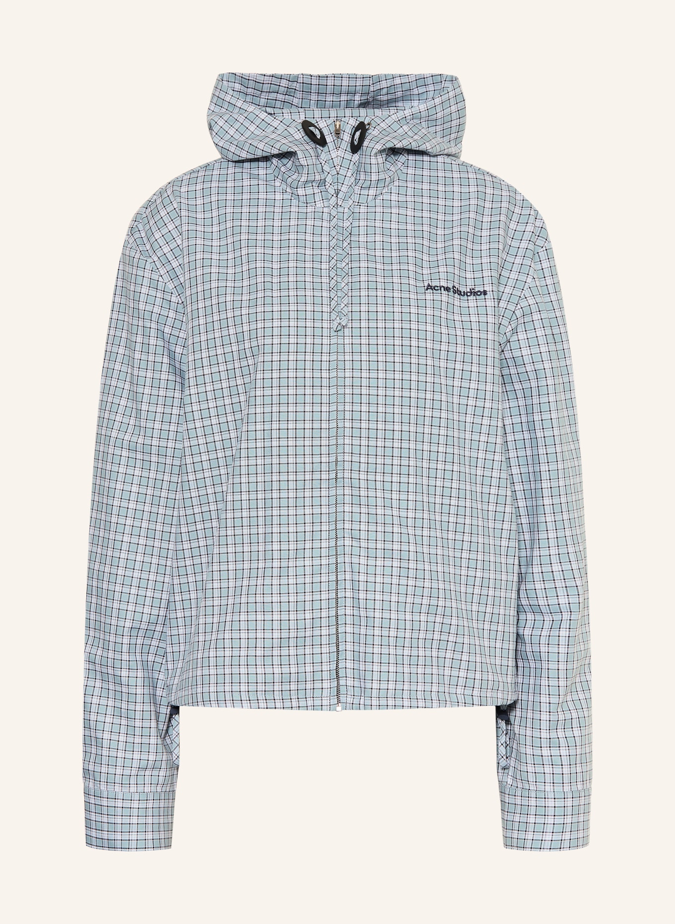 Acne Studios Jacket: LIGHT BLUE / WHITE / BLACK