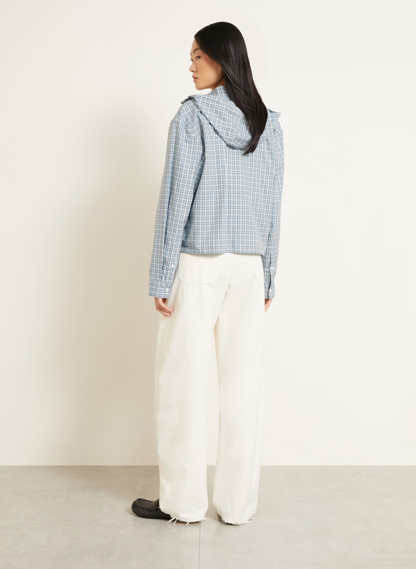 Acne Studios Jacket: LIGHT BLUE / WHITE / BLACK