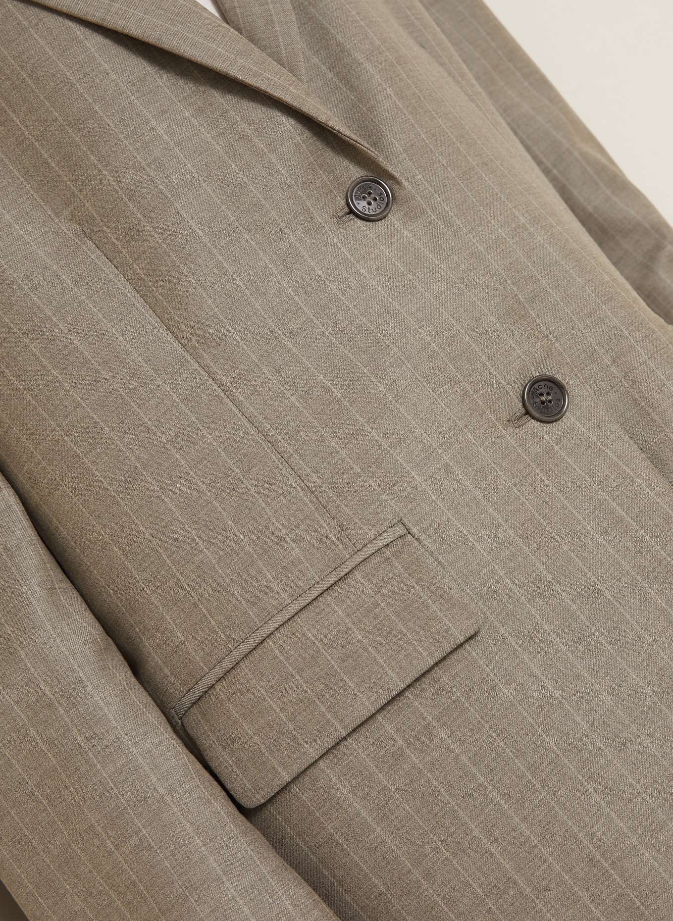 Acne Studios Oversized blazer: GRAY