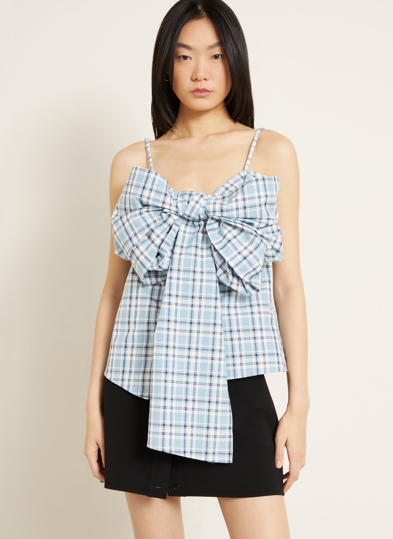 Acne Studios Haut: BLEU CLAIR / BLEU FONCÉ / BLANC