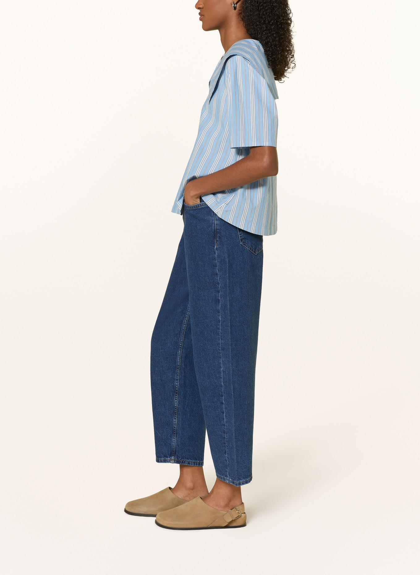 Marc O'Polo DENIM Barrel Jeans: 4455 Dark Blue_Multi_16