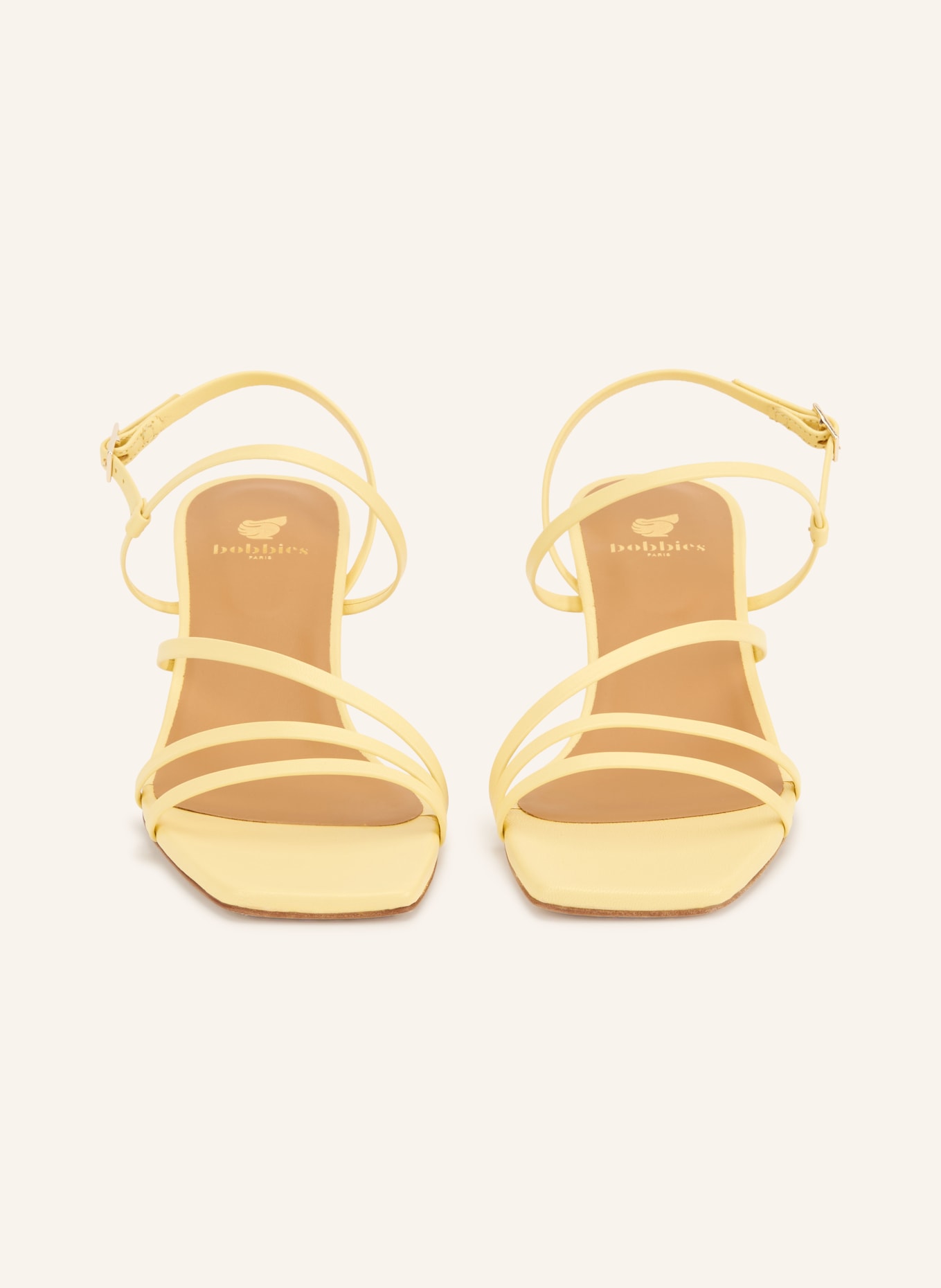 bobbies Sandaaltjes ALIX: GEEL