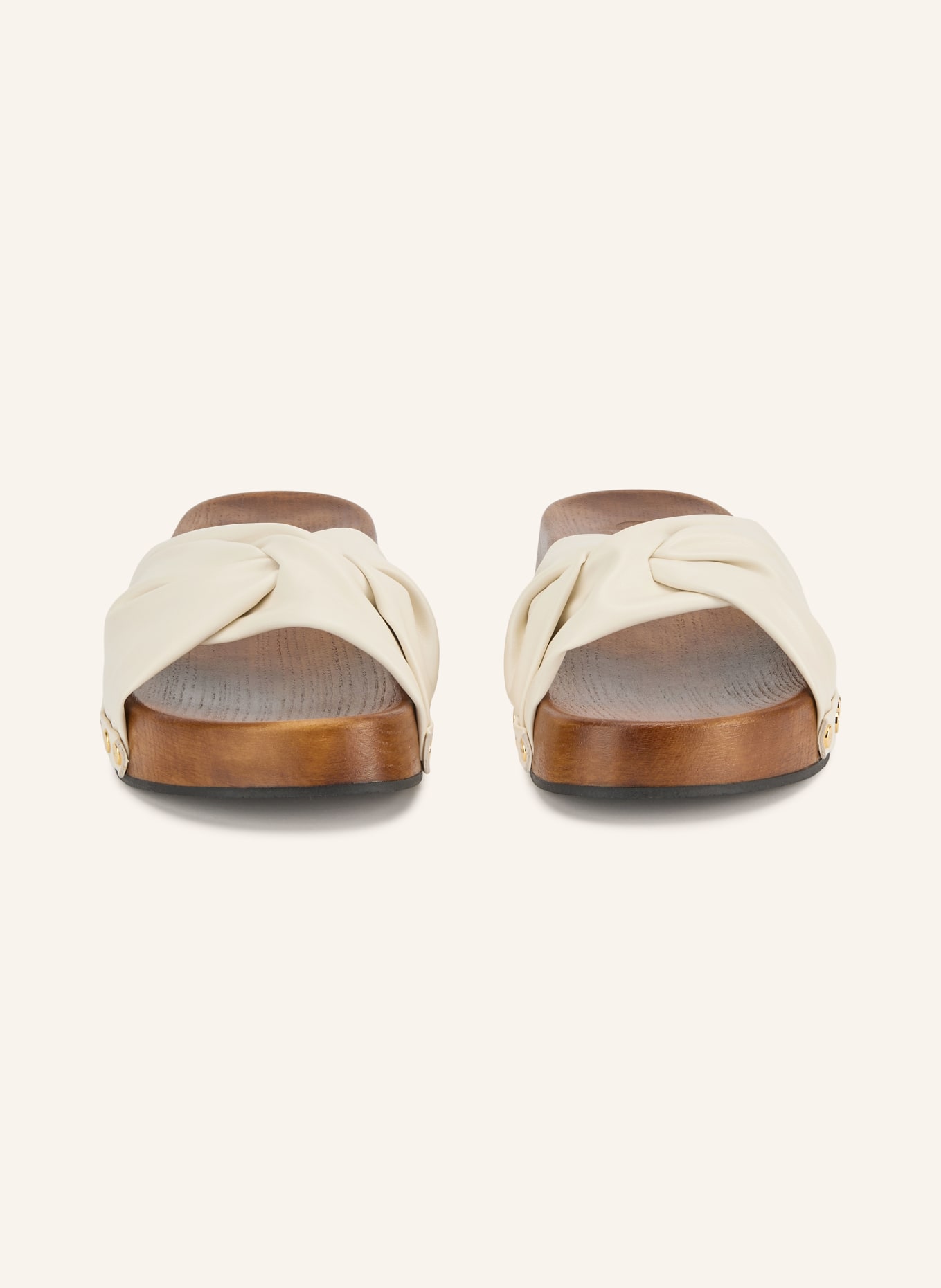 GANNI Flip-flops TIA FAIRY: CREME
