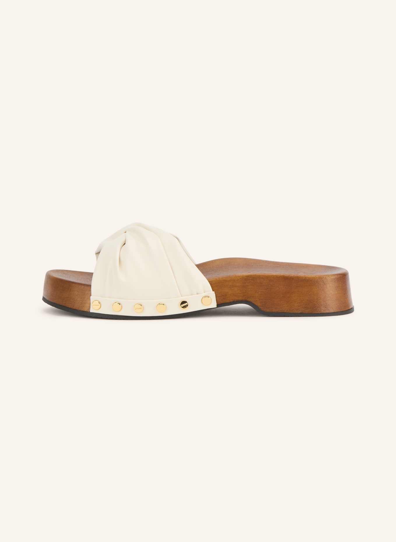 GANNI Flip-flops TIA FAIRY: CREME