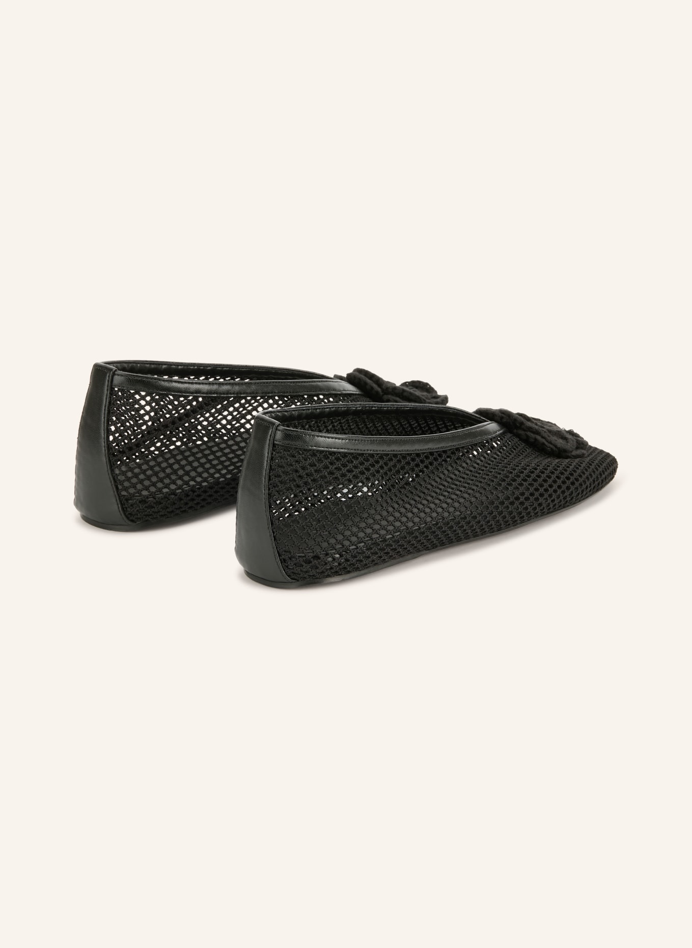 GANNI Ballerinas JENNY: SCHWARZ