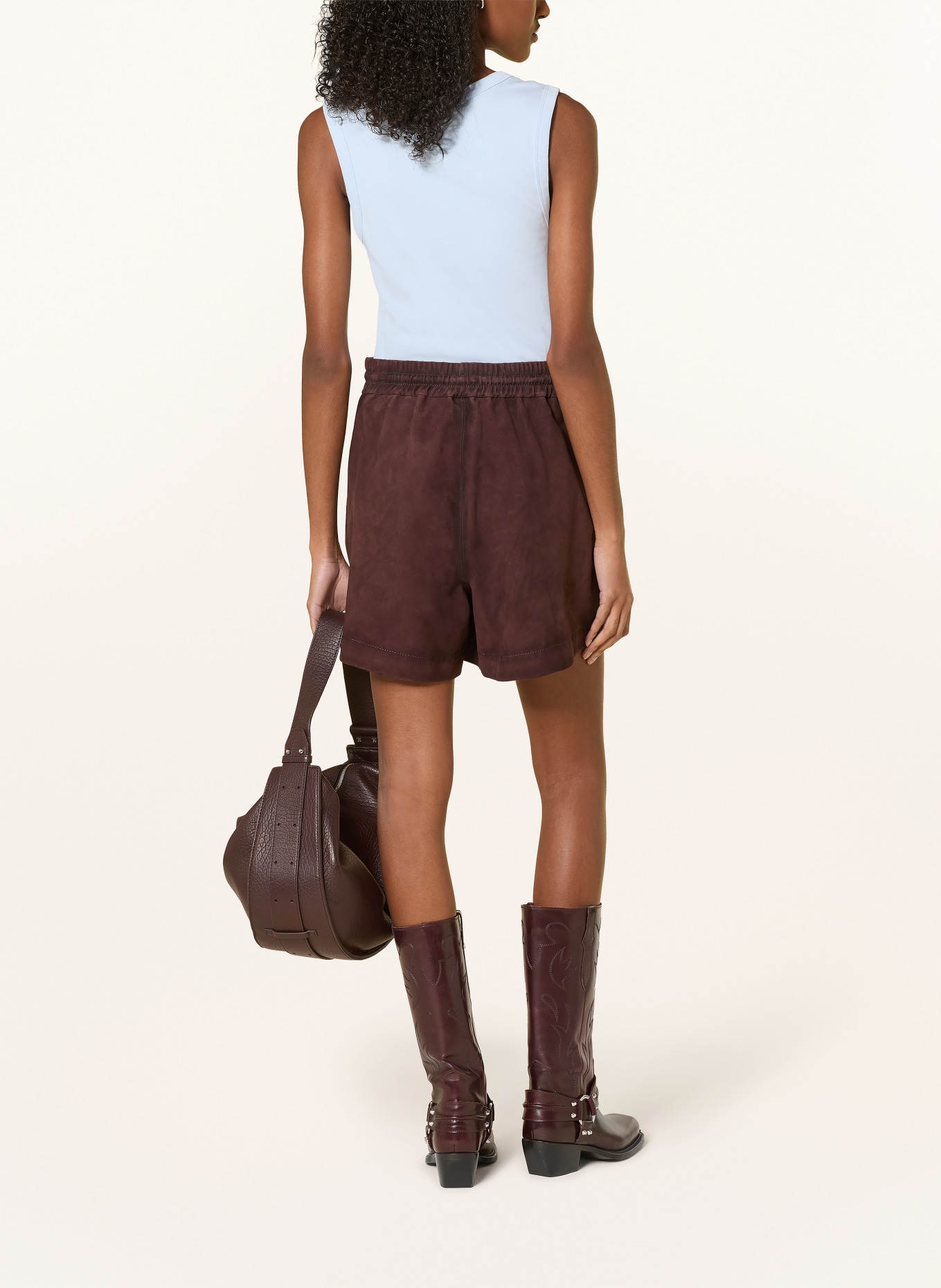 MOS MOSH Top MMELLE: HELLBLAU