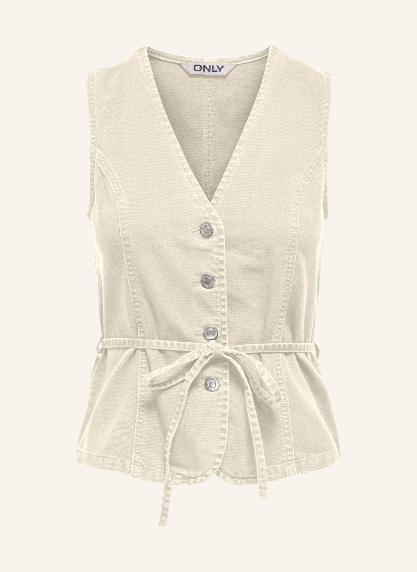 ONLY Blazer-vest: ECRU