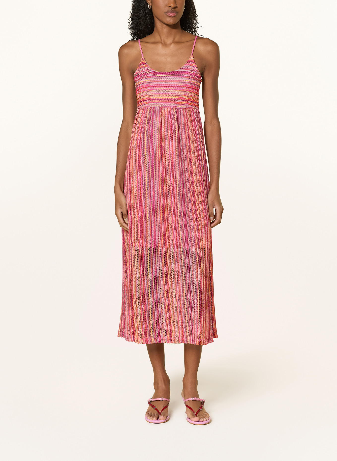 ONLY Dress: LIGHT RED / FUCHSIA / YELLOW