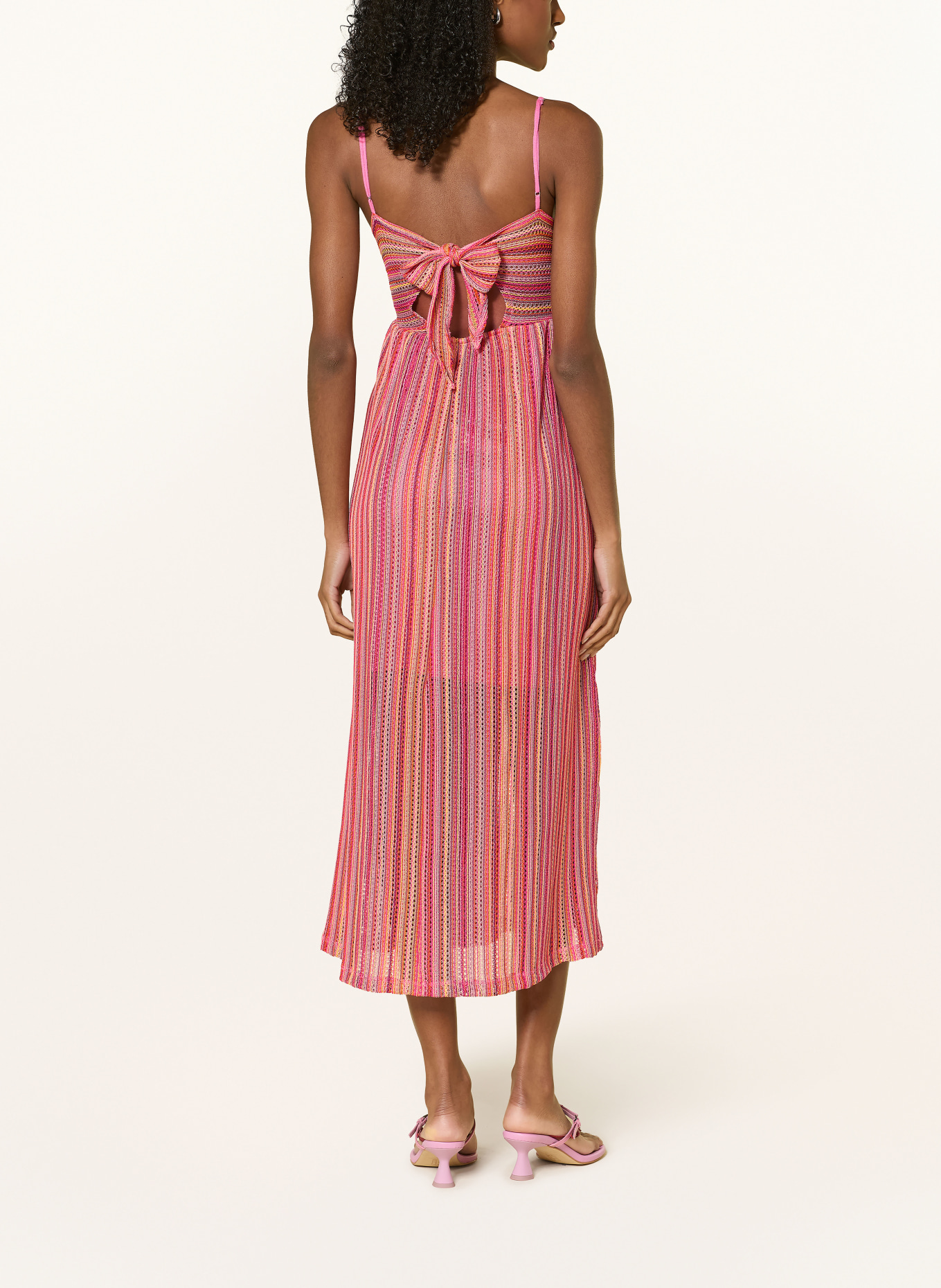 ONLY Dress: LIGHT RED / FUCHSIA / YELLOW