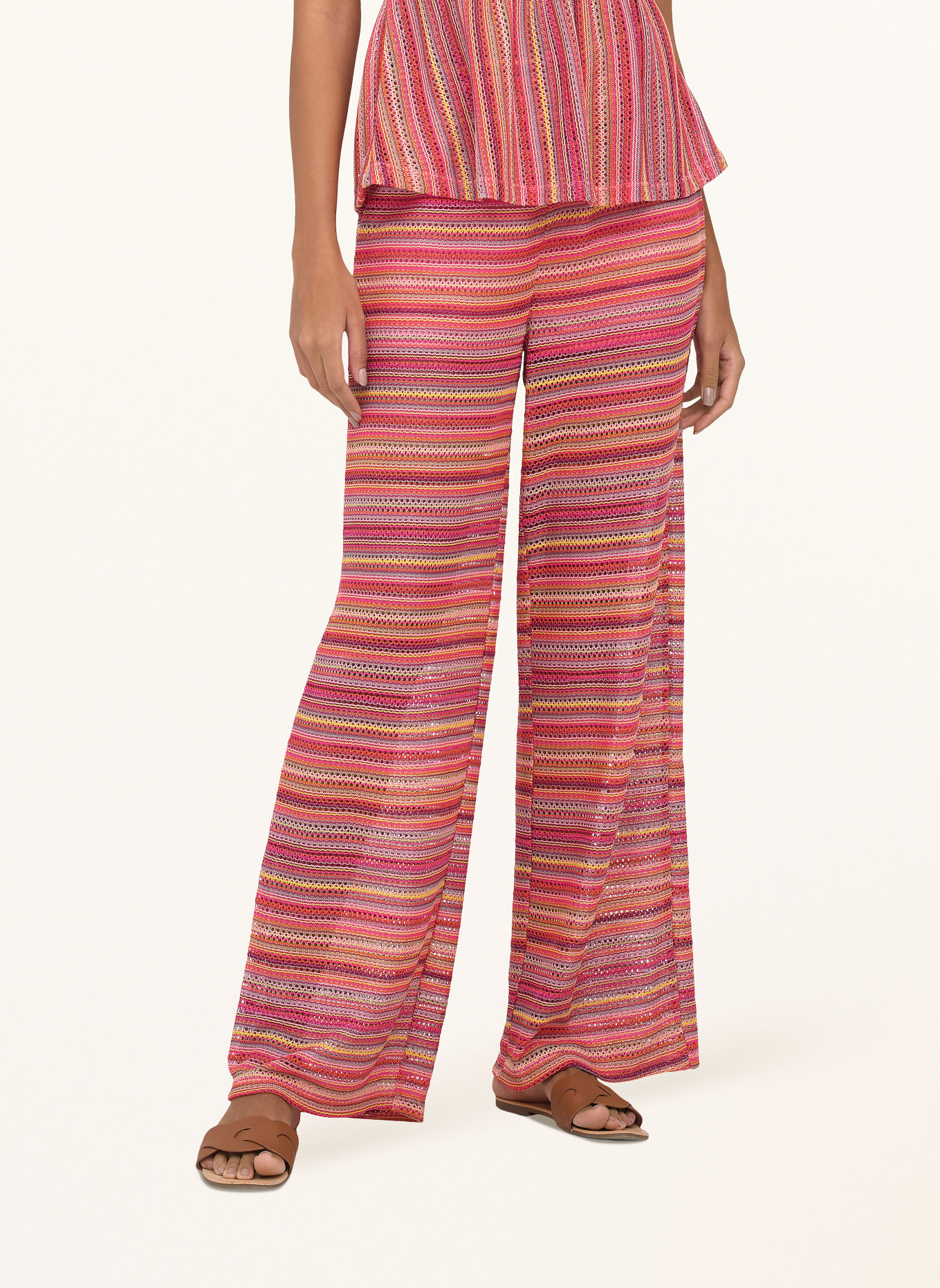 ONLY Strickhose: PINK / ORANGE / GELB