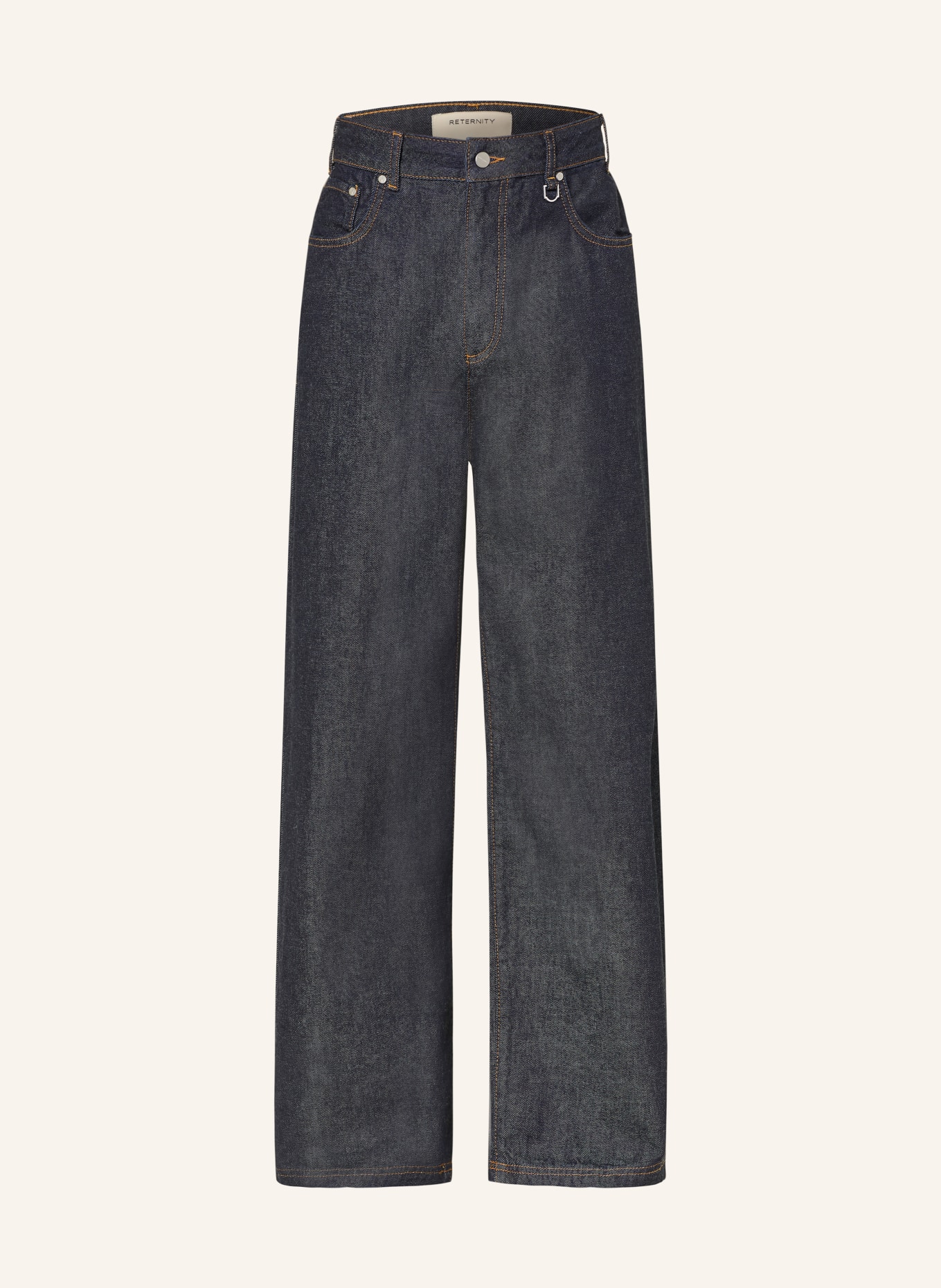 RETERNITY Jeans Baggy Fit: RAW INDIGO