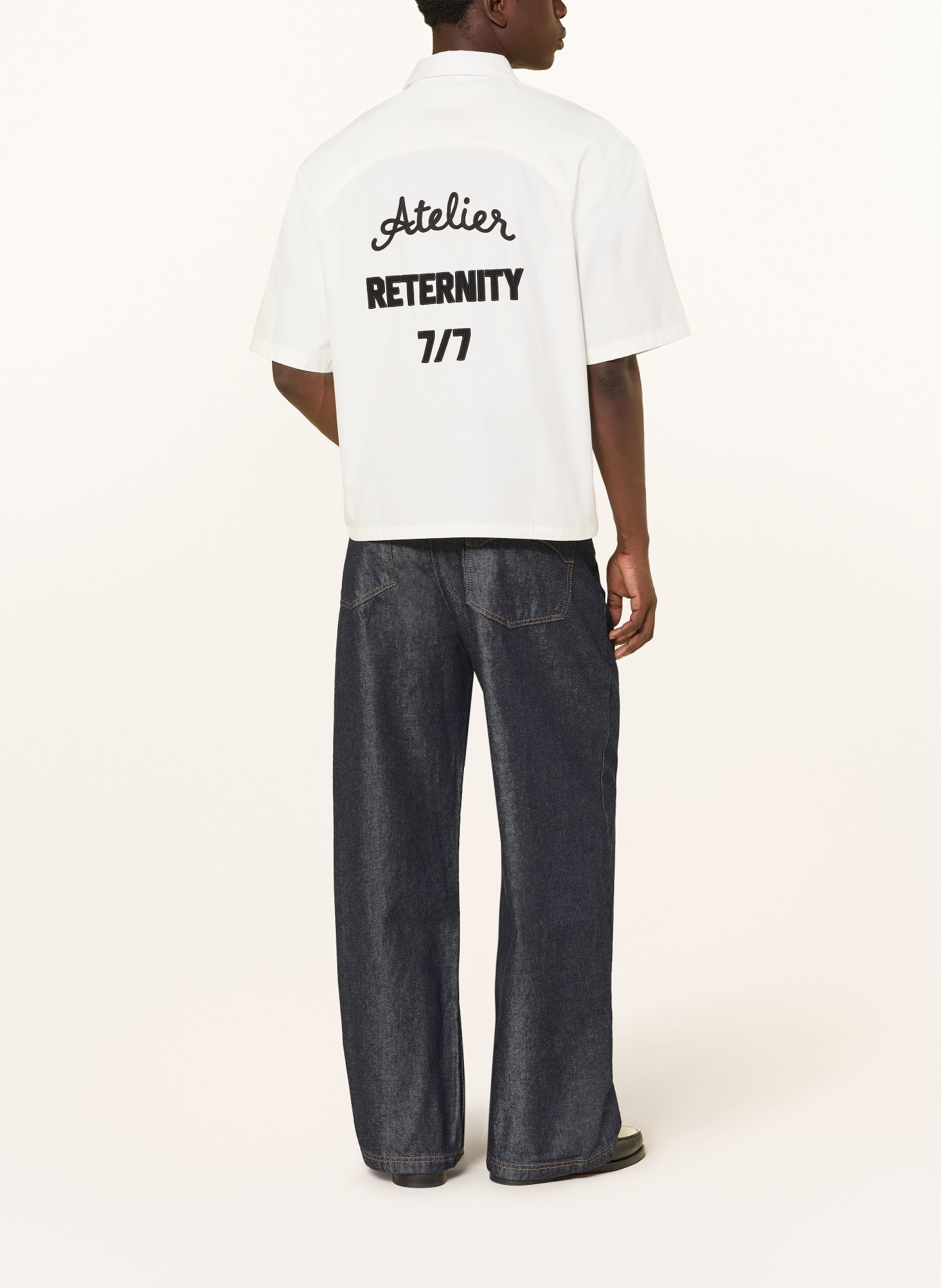 RETERNITY Jeans Baggy Fit: RAW INDIGO