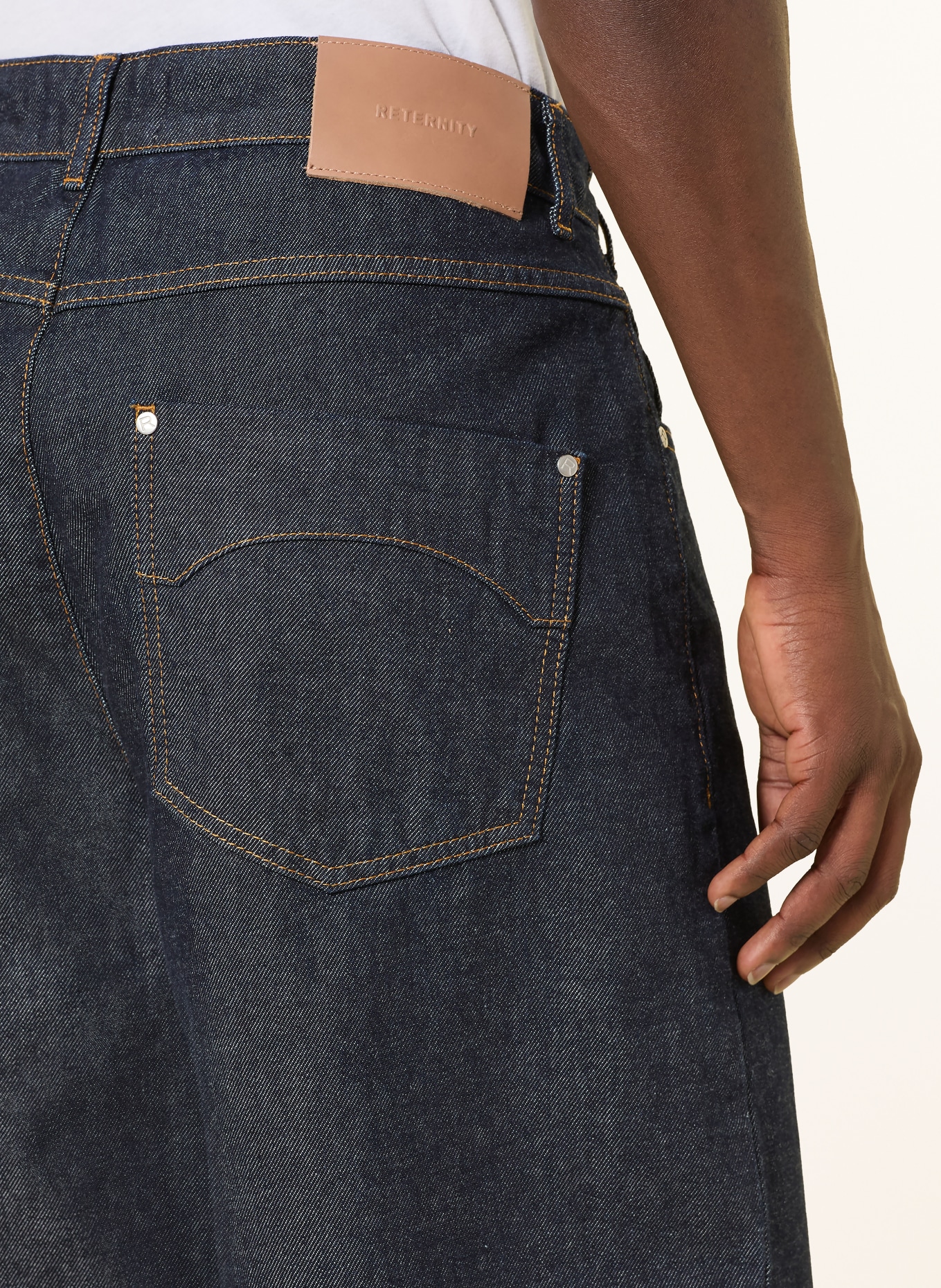 RETERNITY Jeans Baggy Fit: RAW INDIGO
