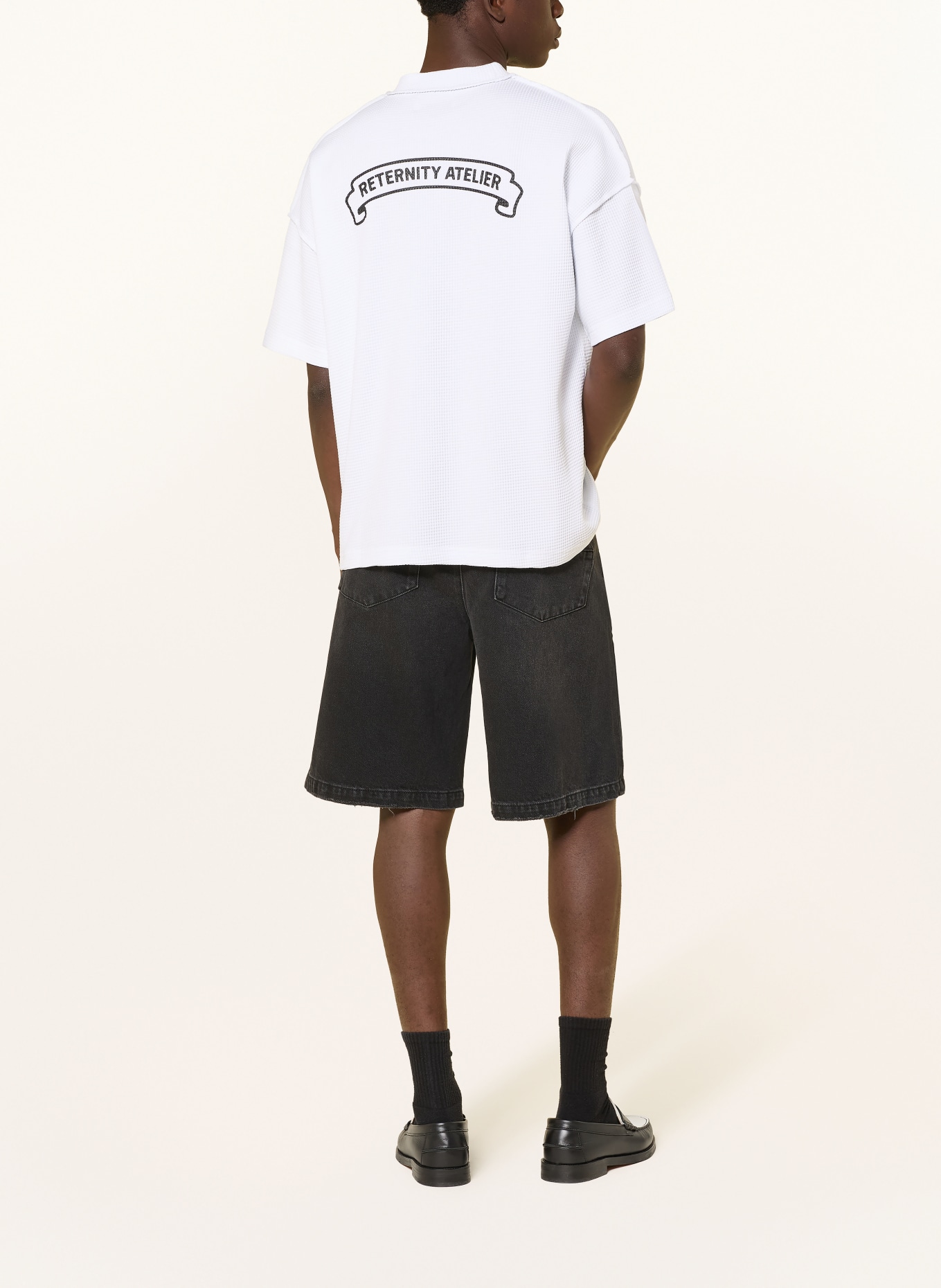 RETERNITY T-Shirt: WEISS / SCHWARZ