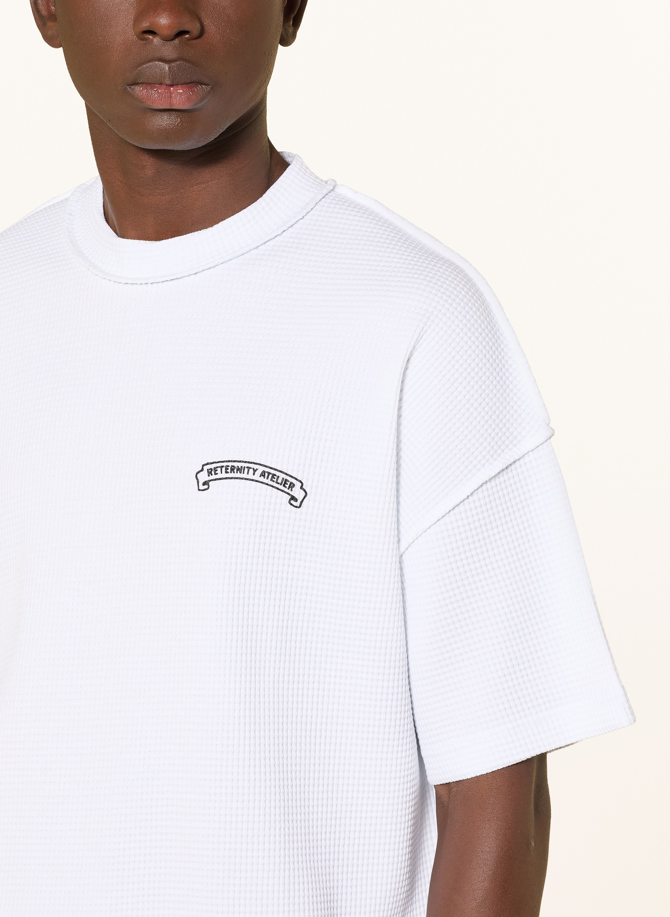 RETERNITY T-Shirt: WEISS / SCHWARZ