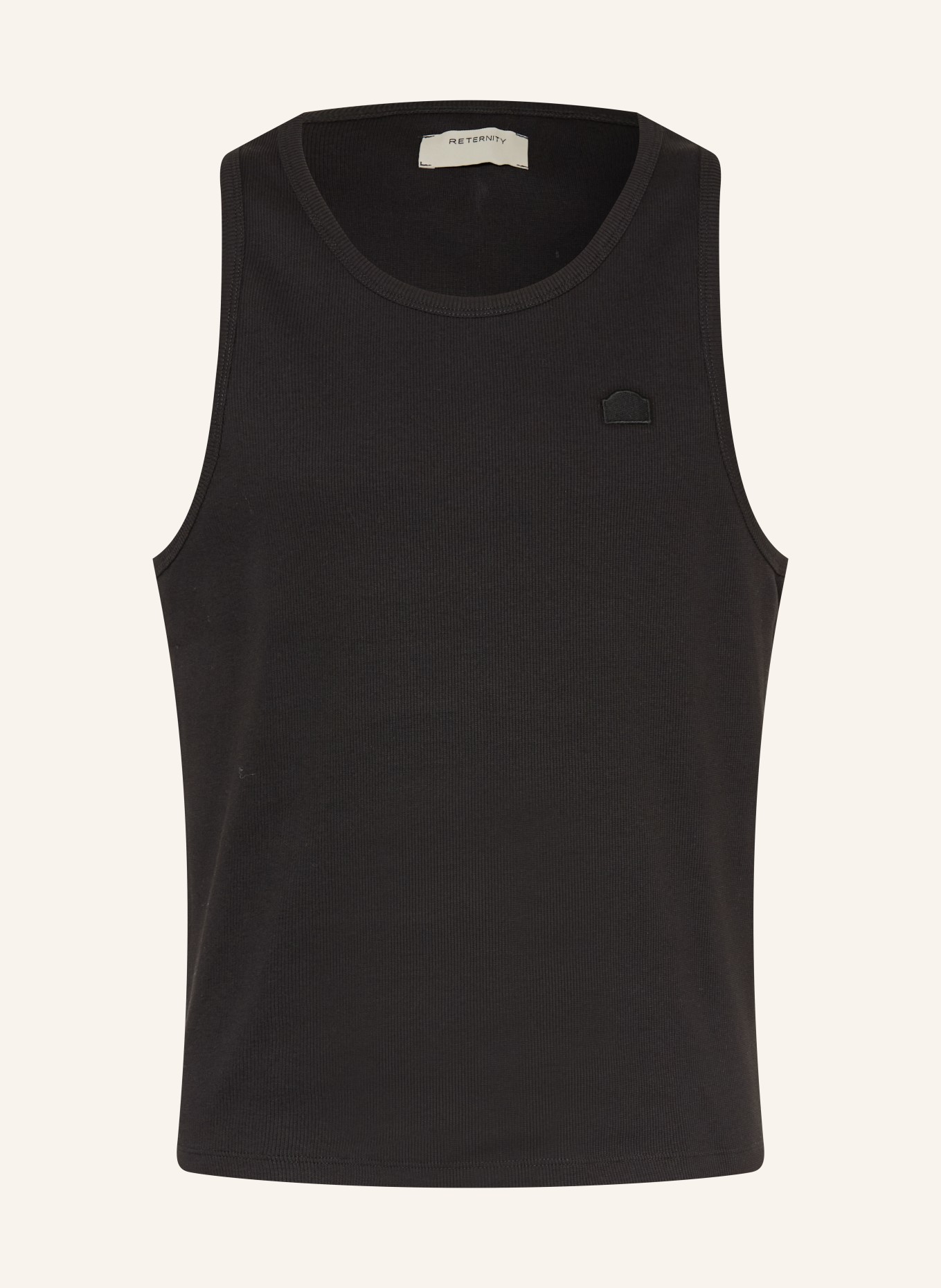 RETERNITY Tanktop SIGNE: SCHWARZ
