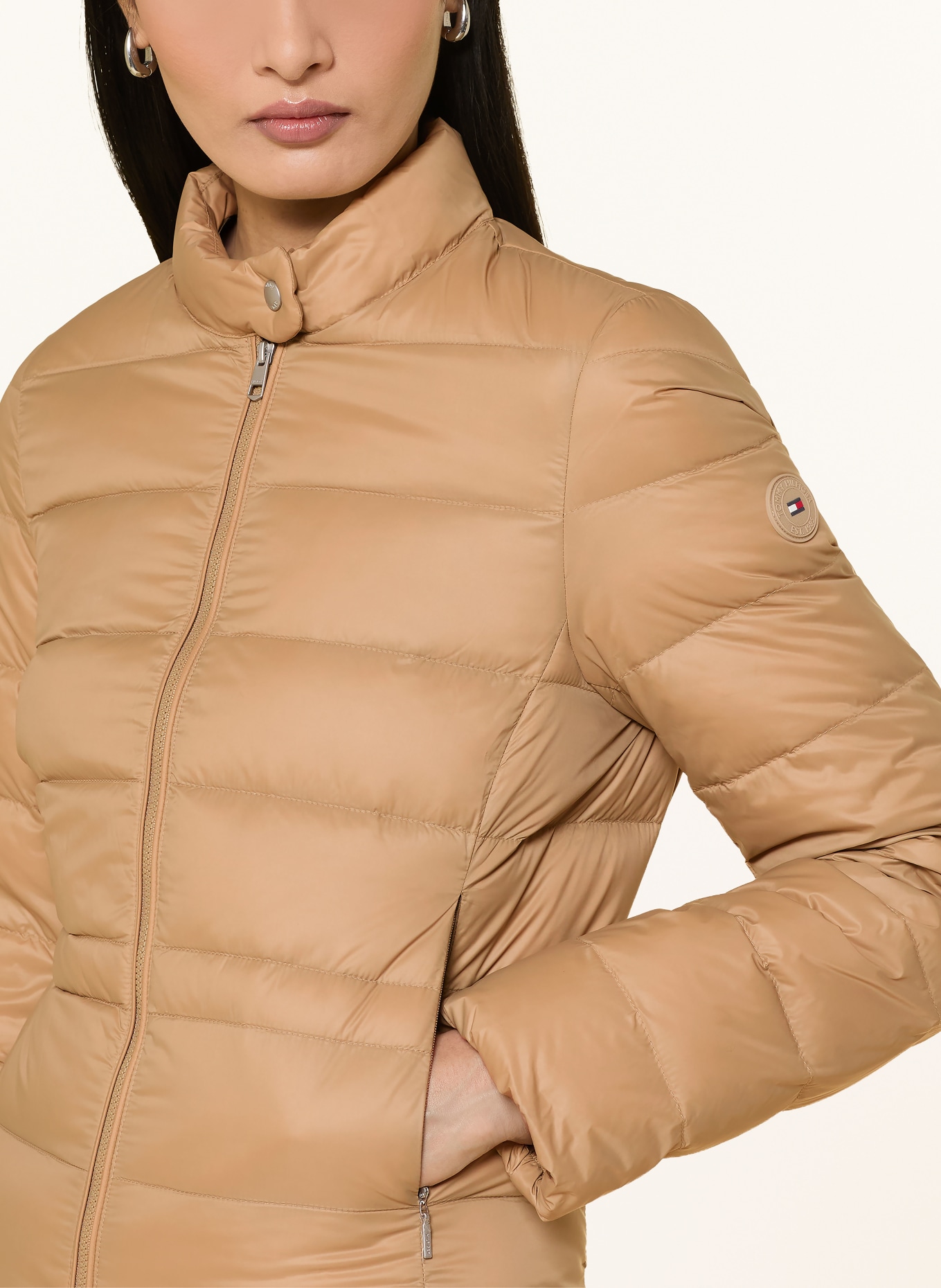 TOMMY HILFIGER Veste en duvet: CHAMEAU