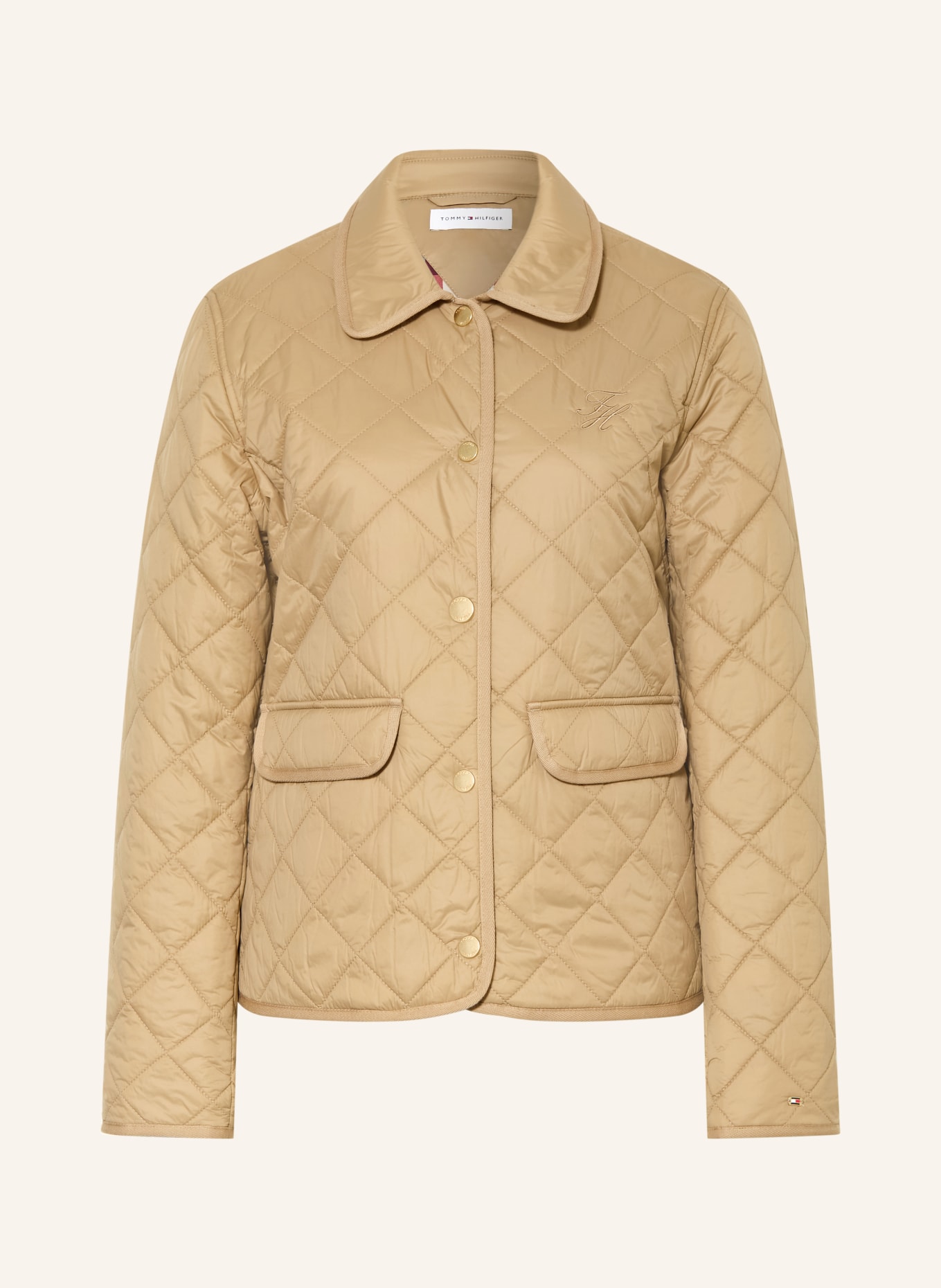 TOMMY HILFIGER Steppjacke: CAMEL
