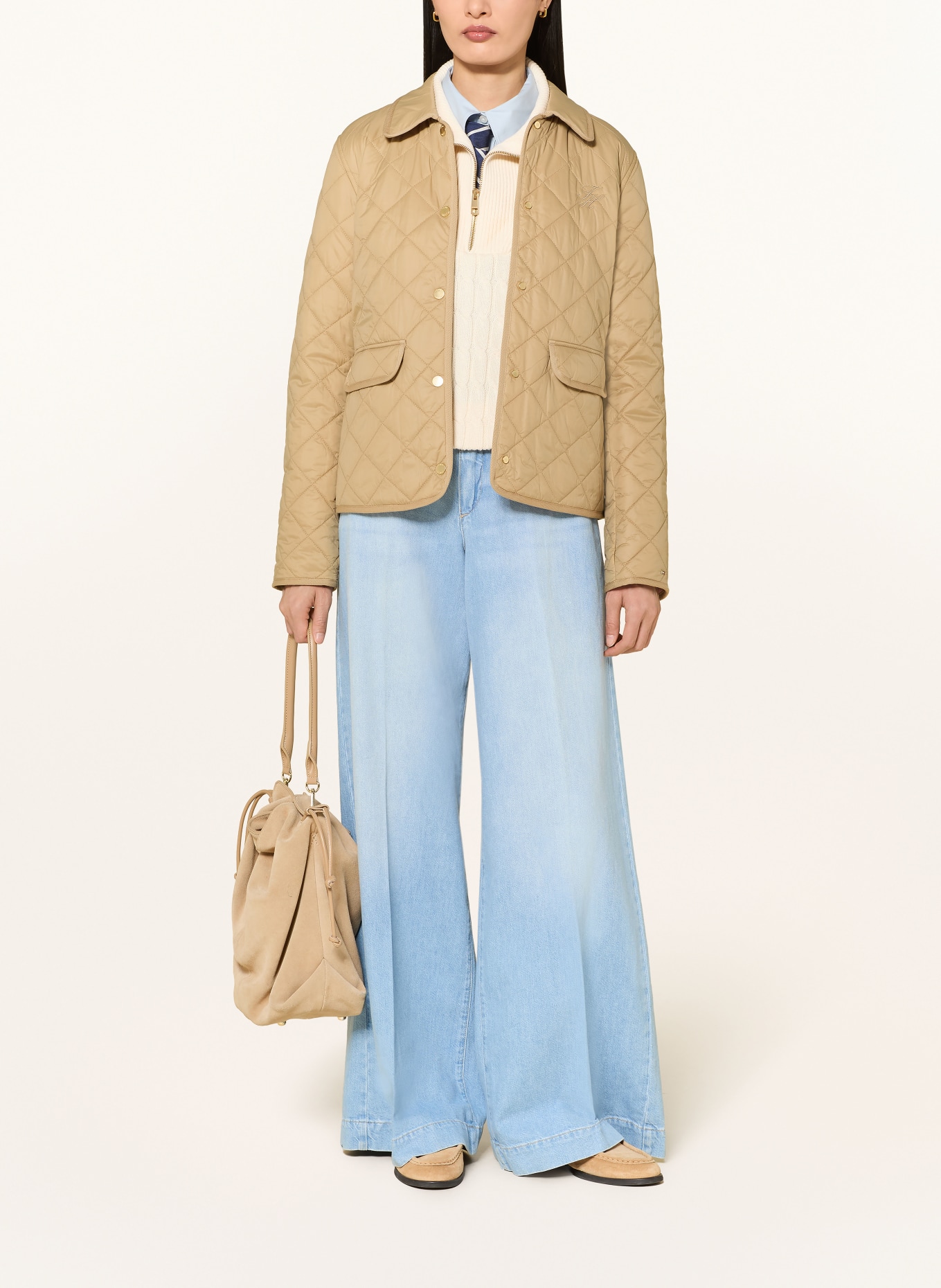 TOMMY HILFIGER Steppjacke: CAMEL