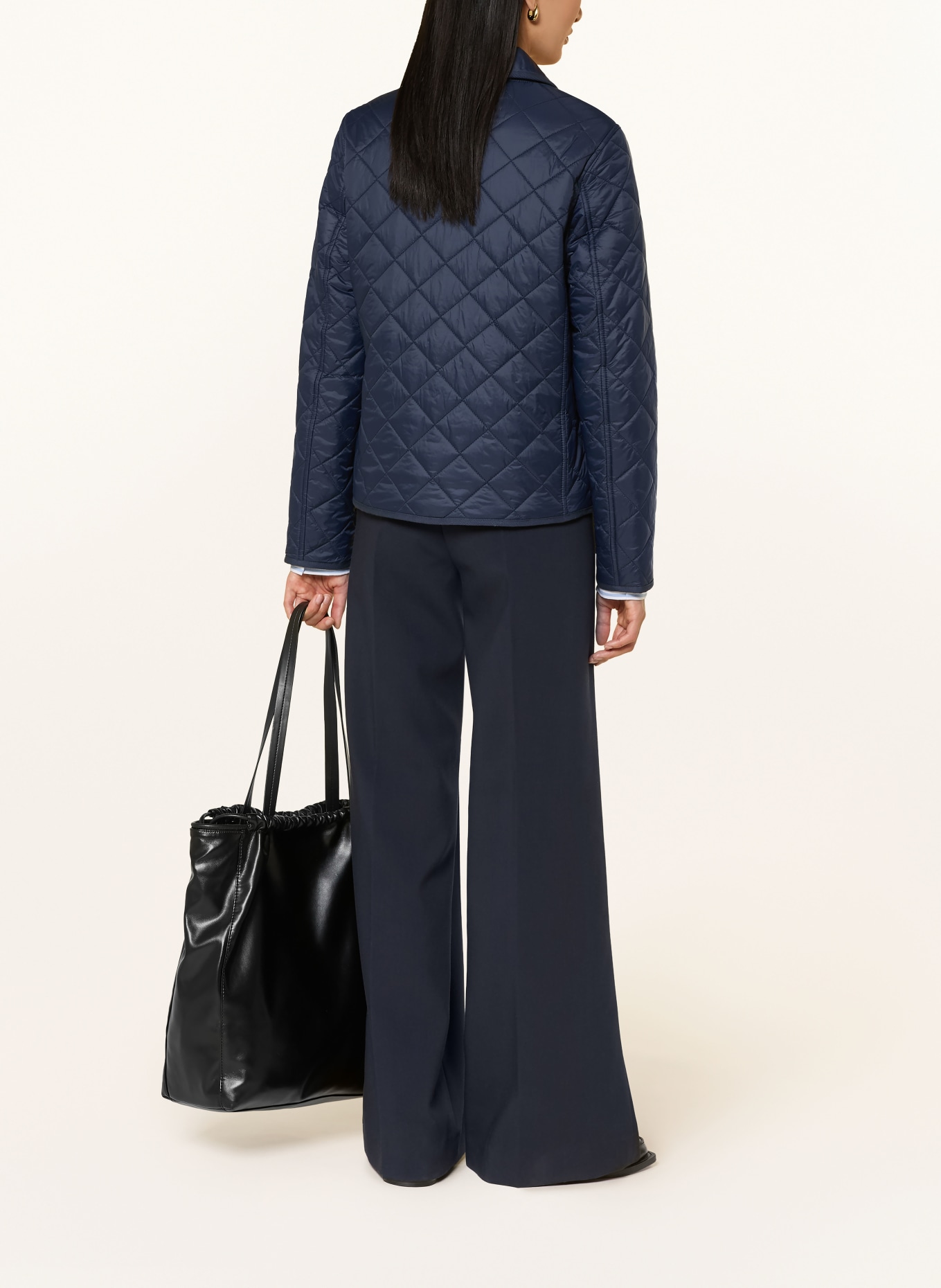 TOMMY HILFIGER Gewatteerd jasje: DONKERBLAUW