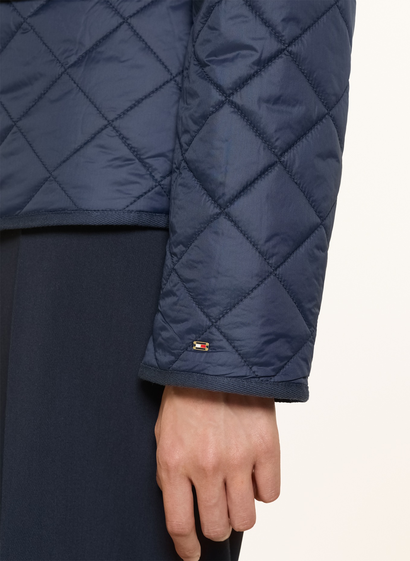 TOMMY HILFIGER Gewatteerd jasje: DONKERBLAUW