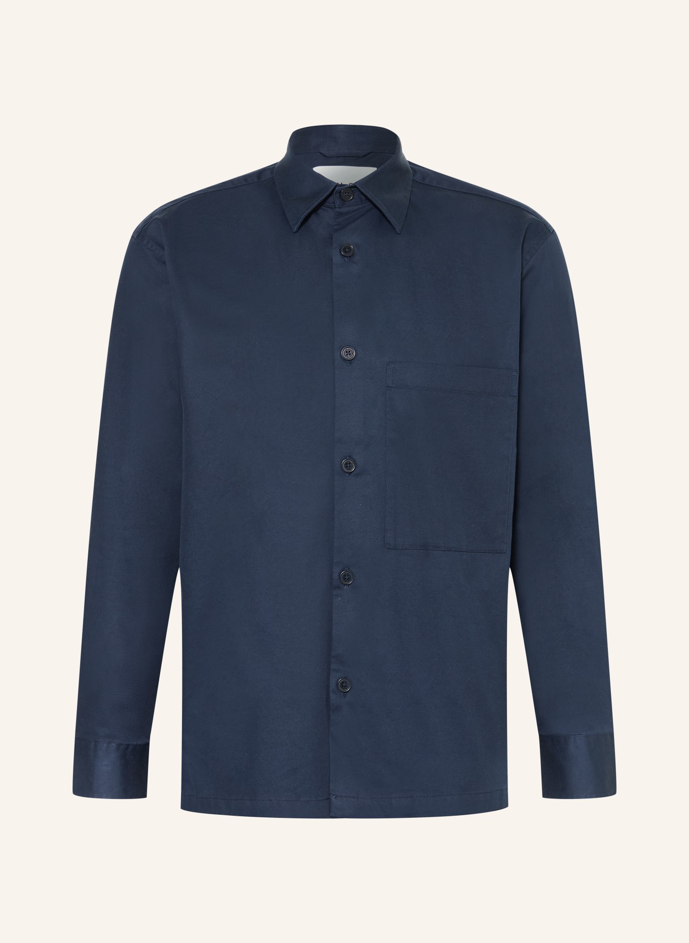 NN.07 FREDDY Overshirt: DARK BLUE