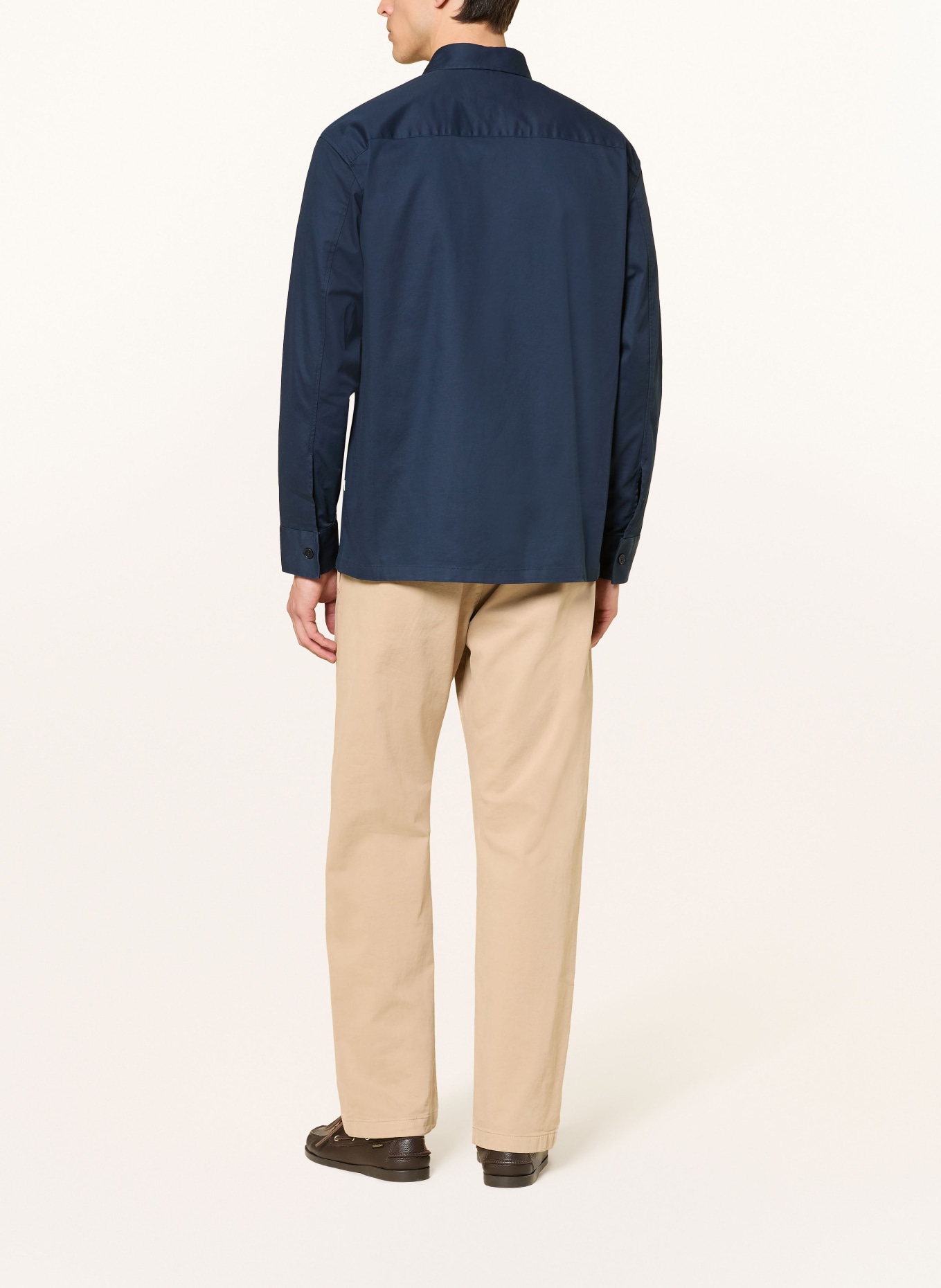 NN.07 FREDDY Overshirt: DARK BLUE