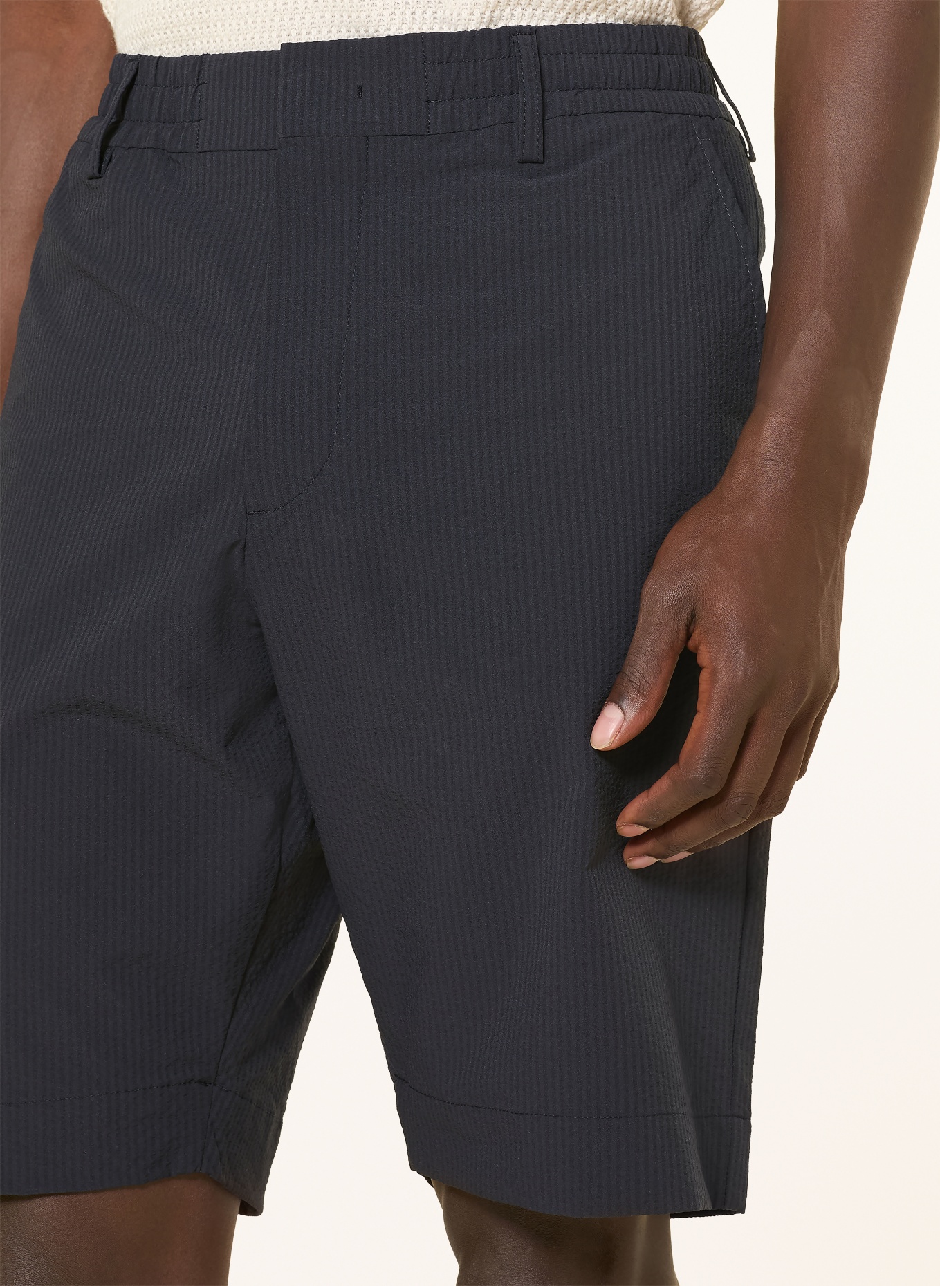 NN.07 BILLIE Shorts: DARK BLUE