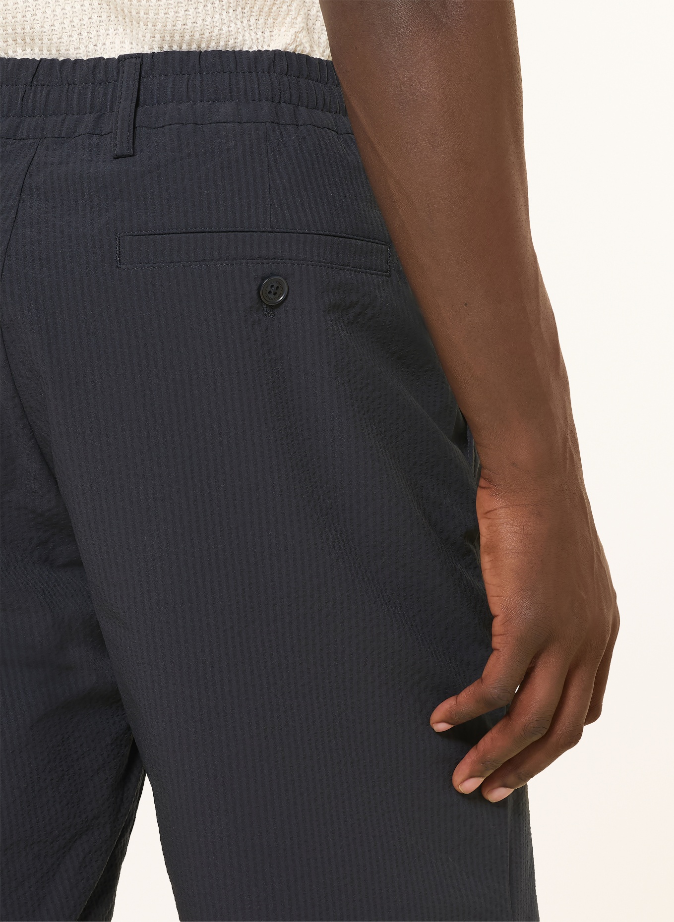 NN.07 BILLIE Shorts: DARK BLUE