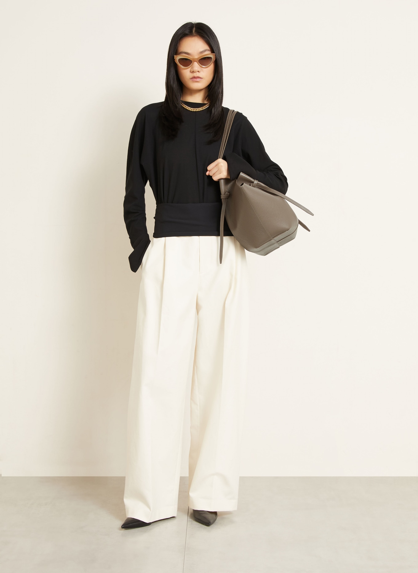 YUZEFI Shopper MOCHI LARGE: TAUPE
