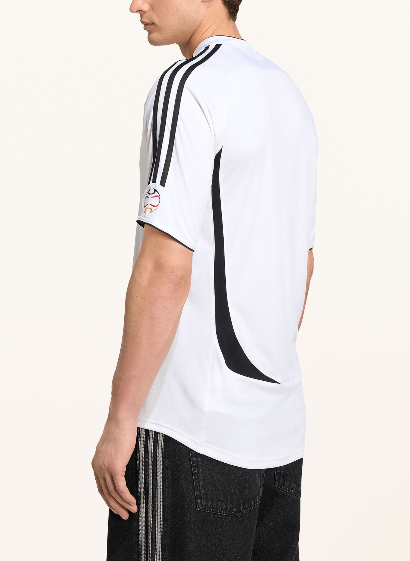 adidas Heimtrikot DEUTSCHLAND 2006: WEISS / ROT / SCHWARZ