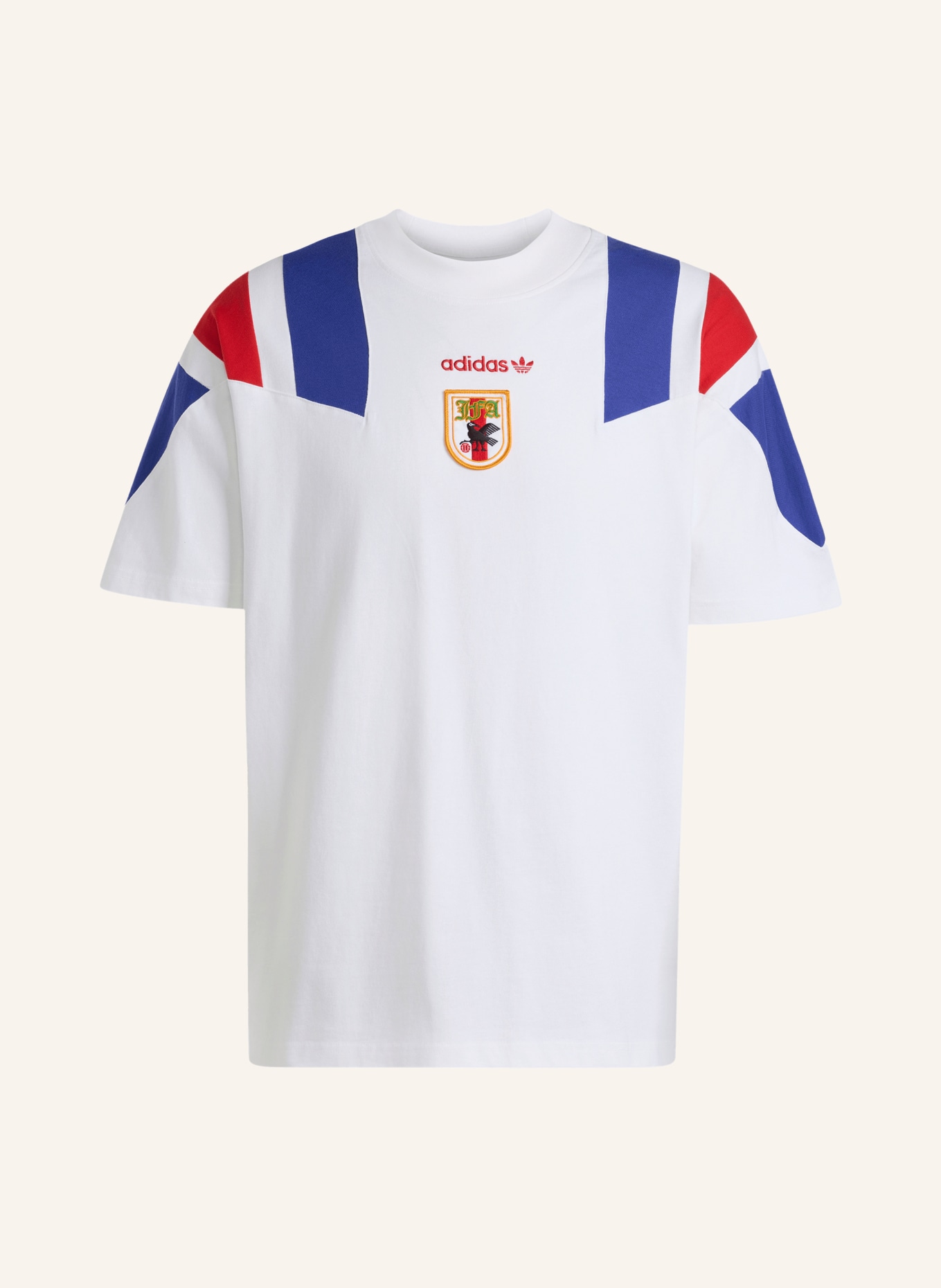 adidas T-shirt JAPAN EQT: WIT / ROOD / BLAUW