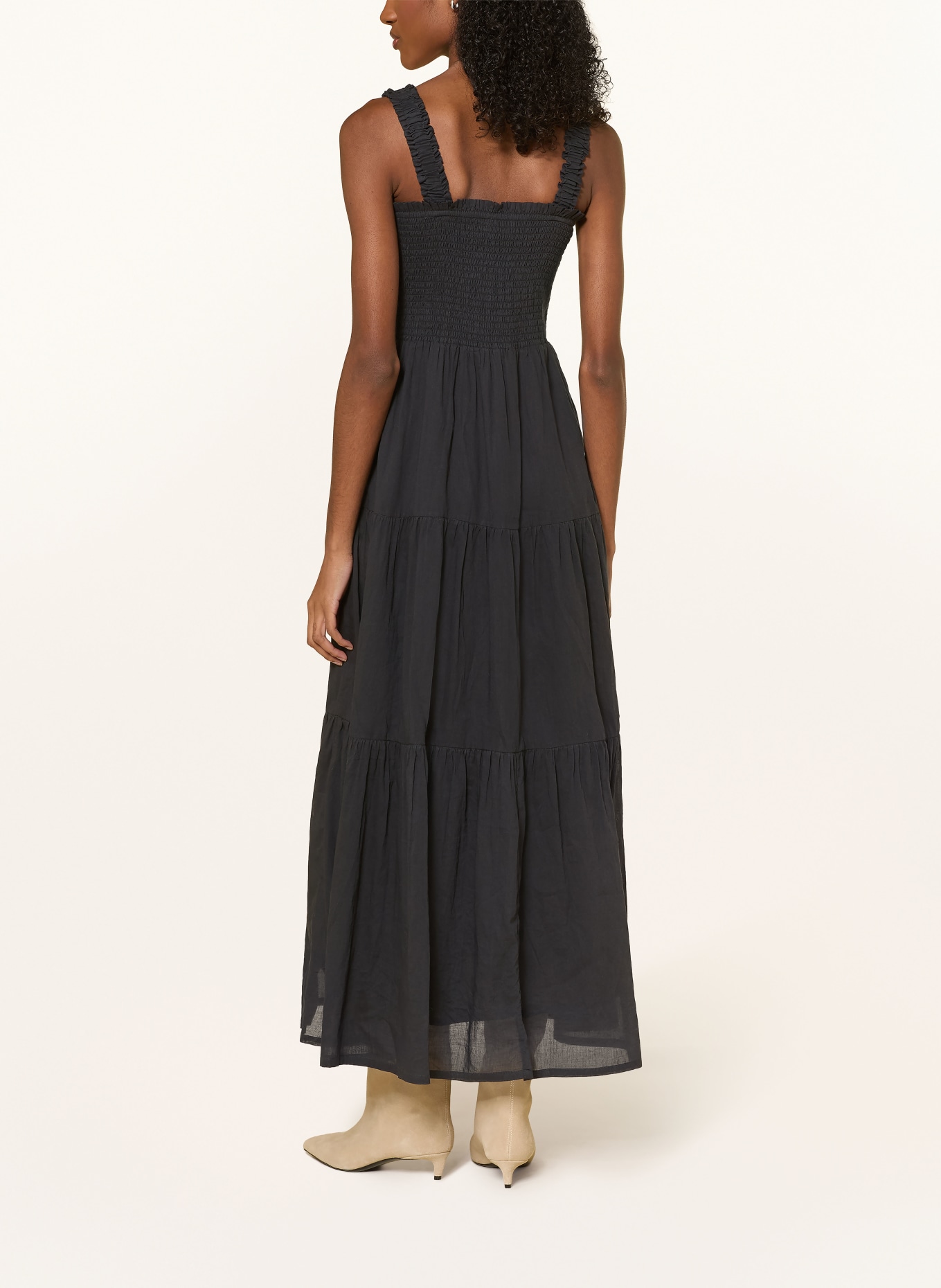 lollys laundry Rochie NUDALL cu volane: NEGRU