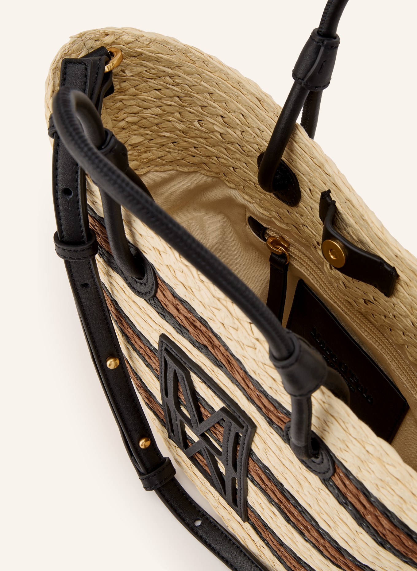 Marc O'Polo JOANA Shoulder Bag: LIGHT BROWN / BROWN / BLACK