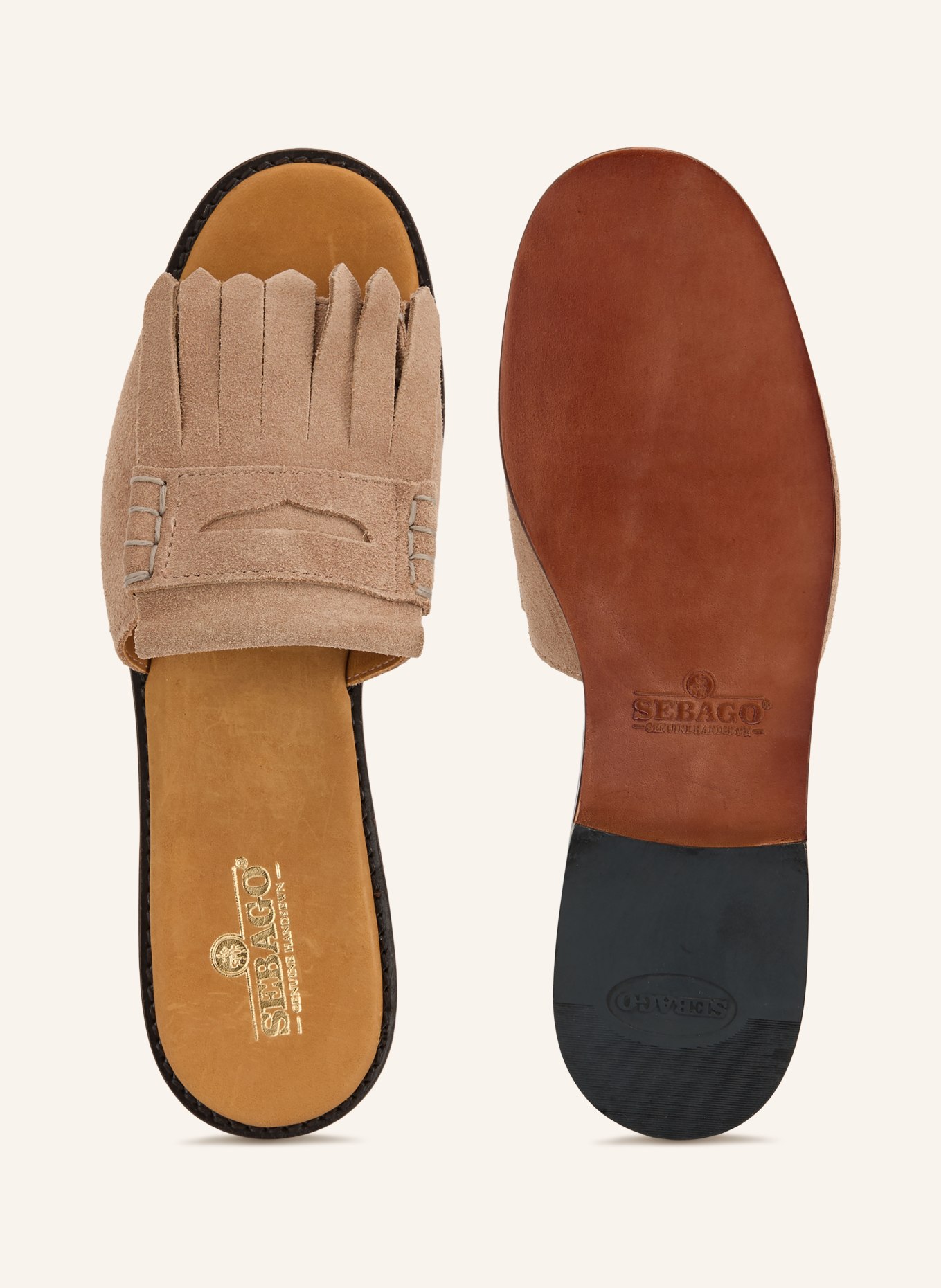 SEBAGO Pantoletten: BEIGE