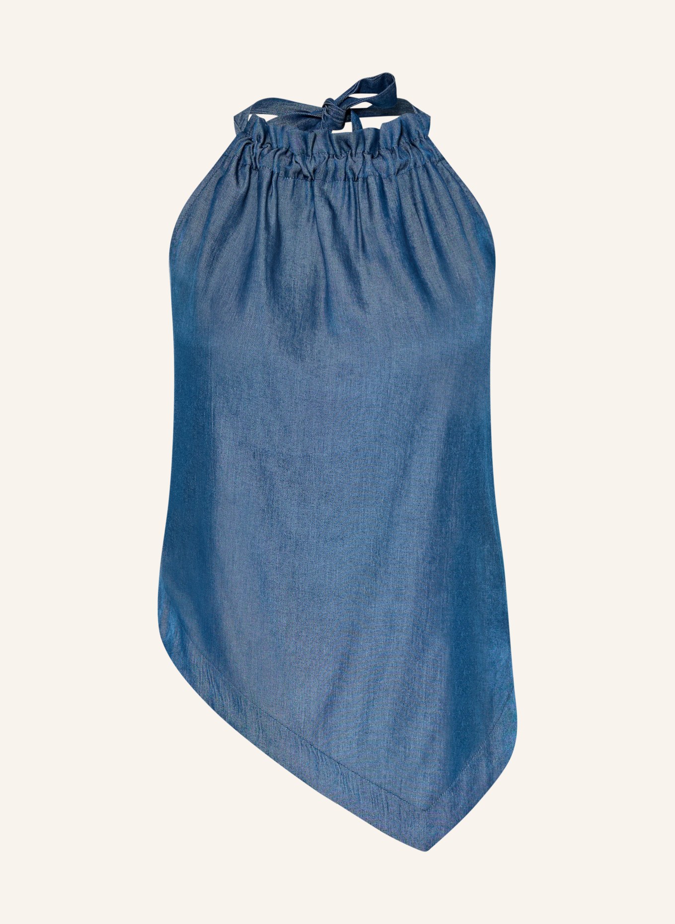 ESTHÉ Top in Jeansoptik: BLAU