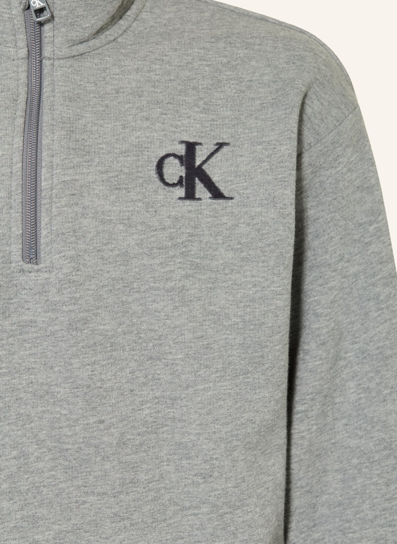 Calvin Klein Bluza z kapturem: SZARY