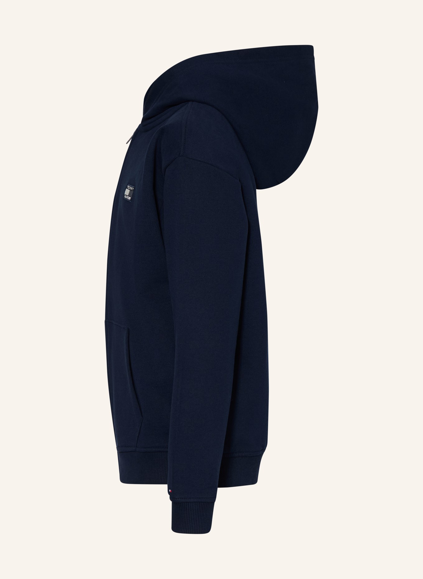 TOMMY HILFIGER Sweatjacke: DUNKELBLAU