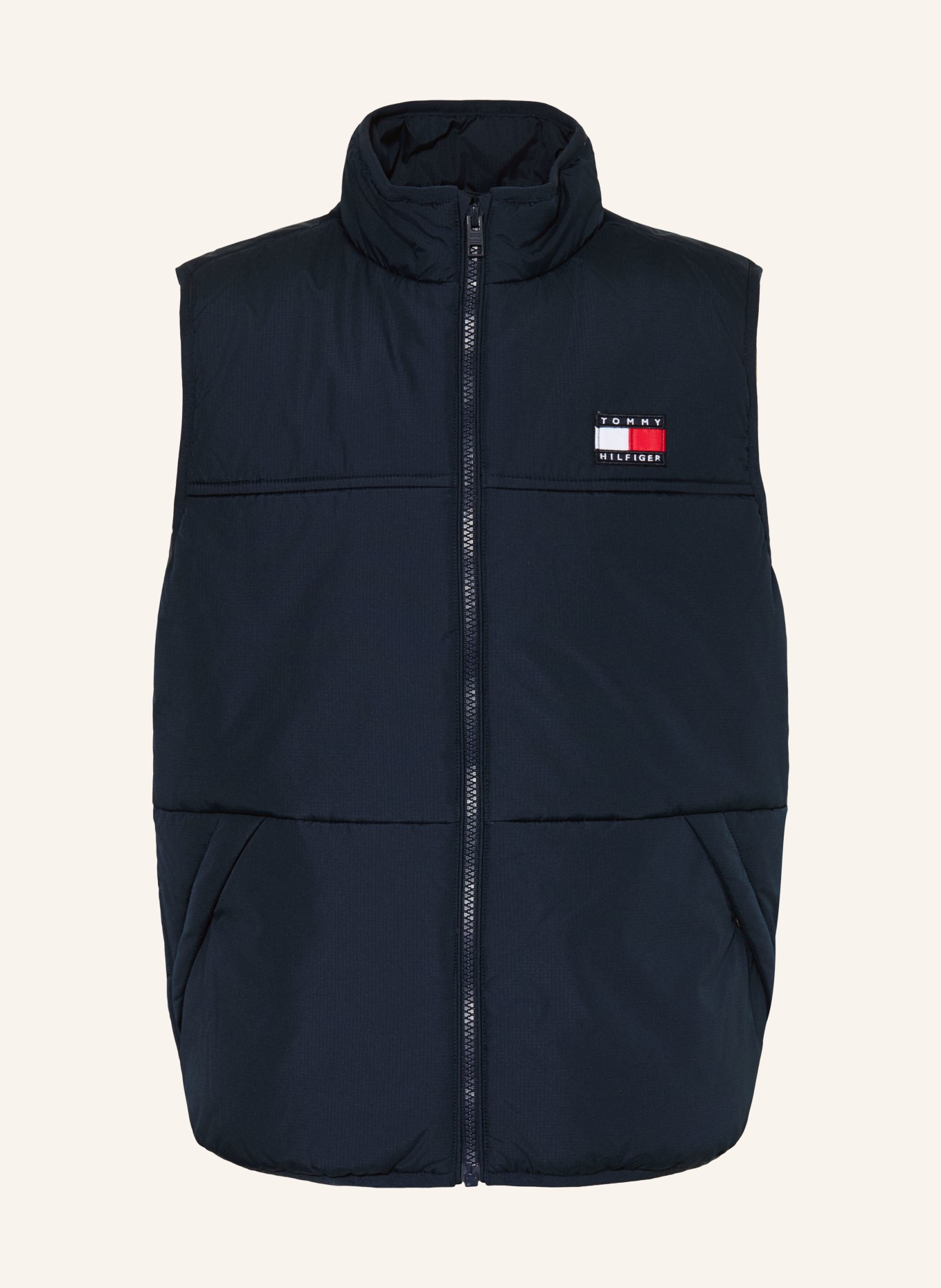 TOMMY HILFIGER Gilet matelassé: BLEU FONCÉ