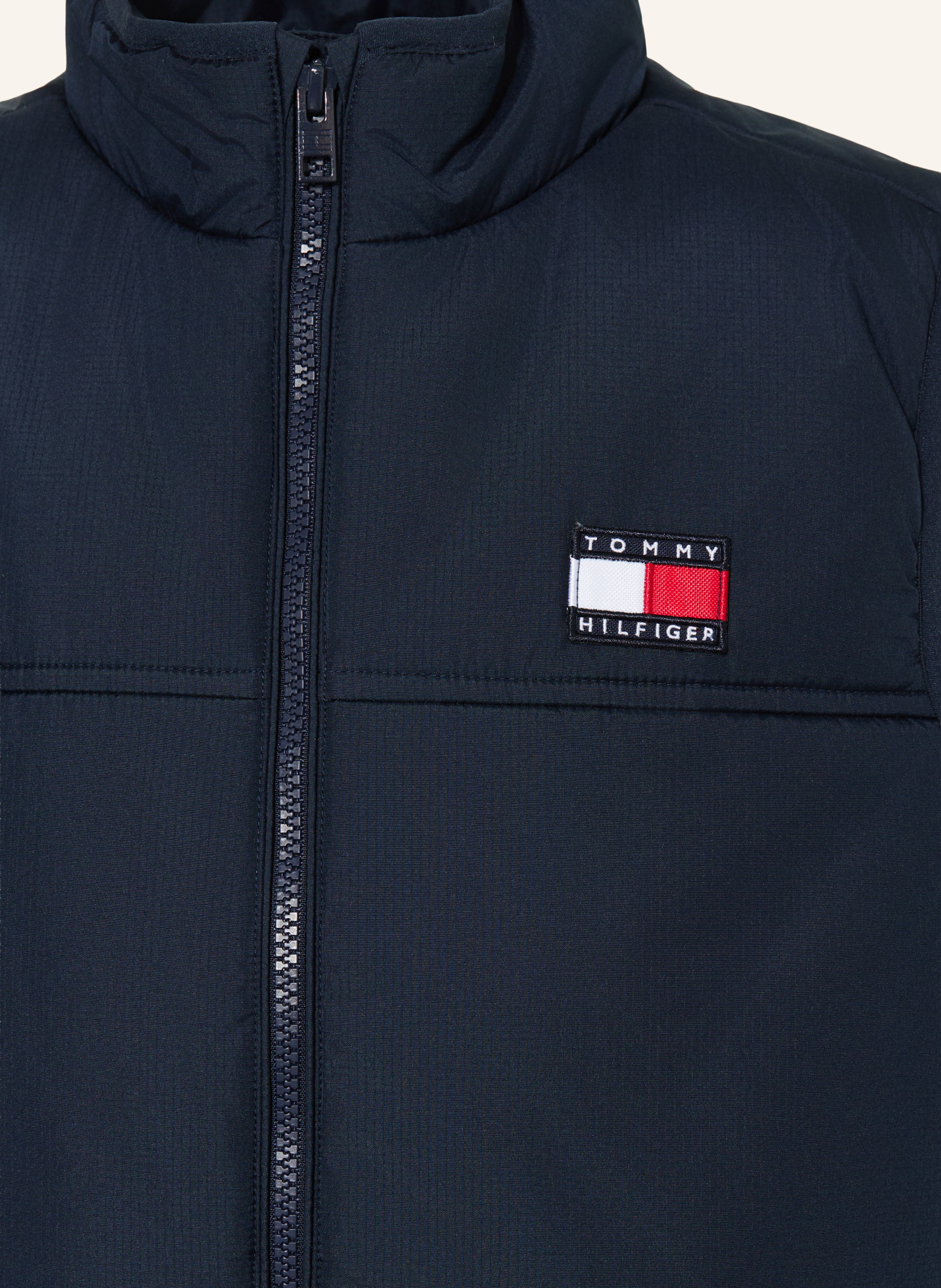 TOMMY HILFIGER Gilet matelassé: BLEU FONCÉ