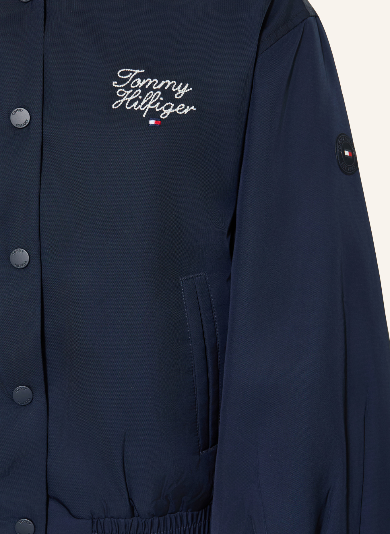 TOMMY HILFIGER Bomber jacket: DARK BLUE