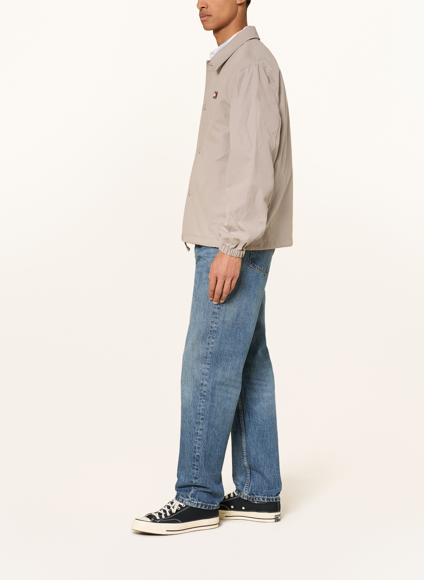 TOMMY JEANS SONNY Regular Tapered Fit Jeans: 1BK Denim Dark